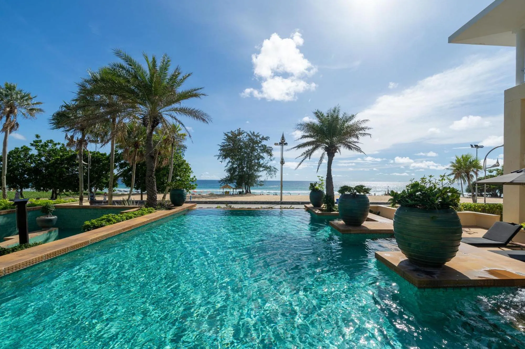 Swimming pool in Karon Beachfront Apartment 724