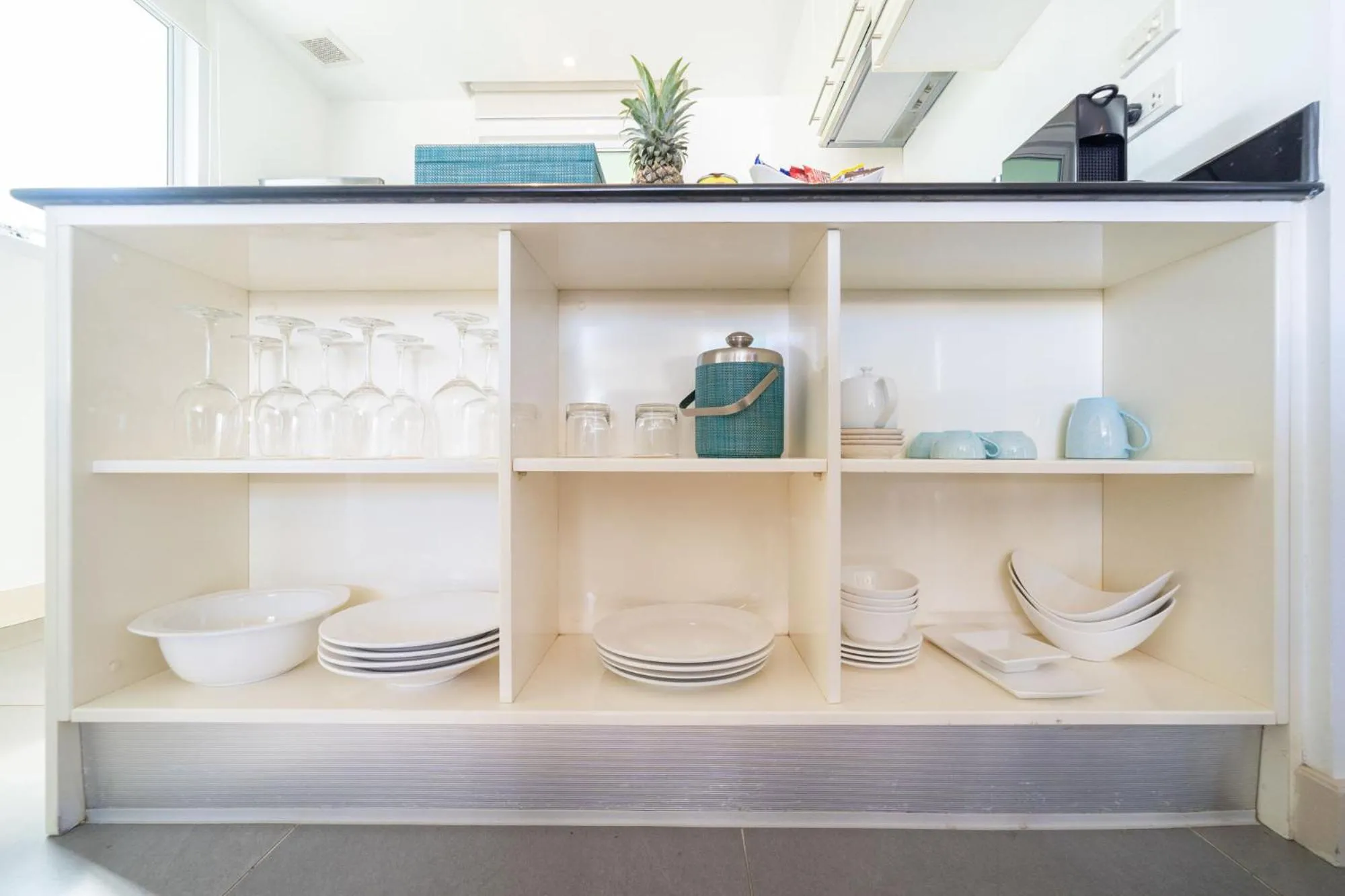 Kitchen or kitchenette in Karon Beachfront Apartment 724