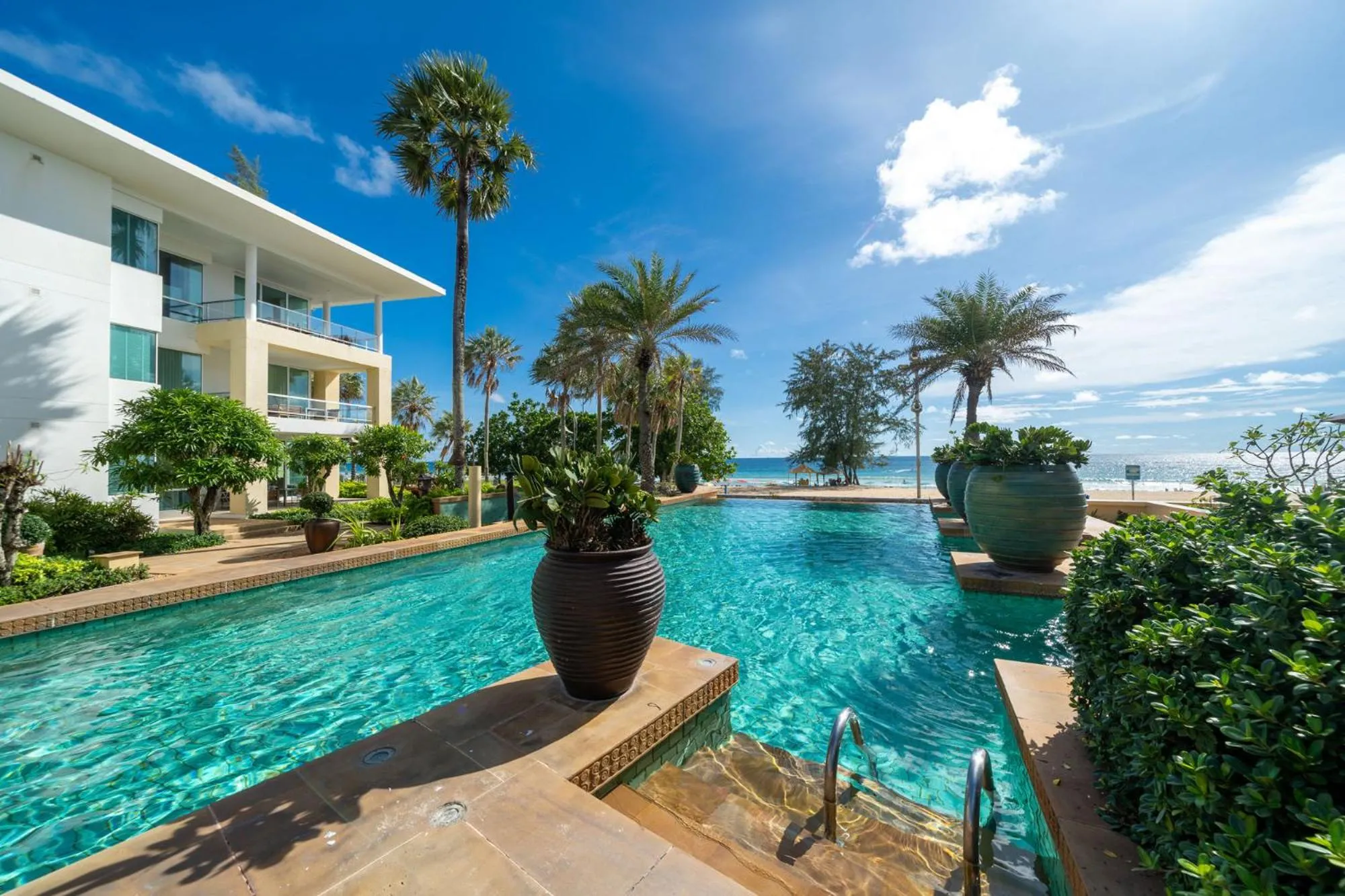 Swimming pool in Karon Beachfront Apartment 724