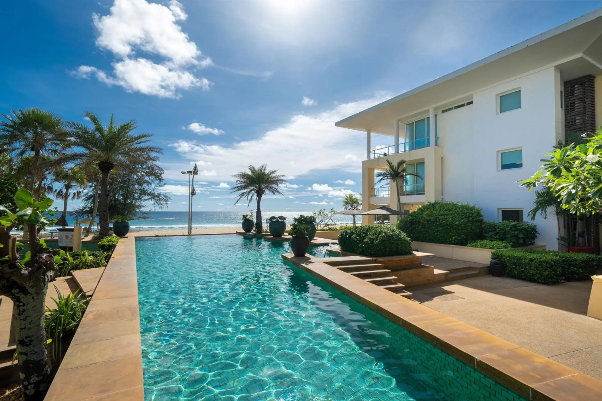 Swimming pool in Karon Beachfront Apartment 724