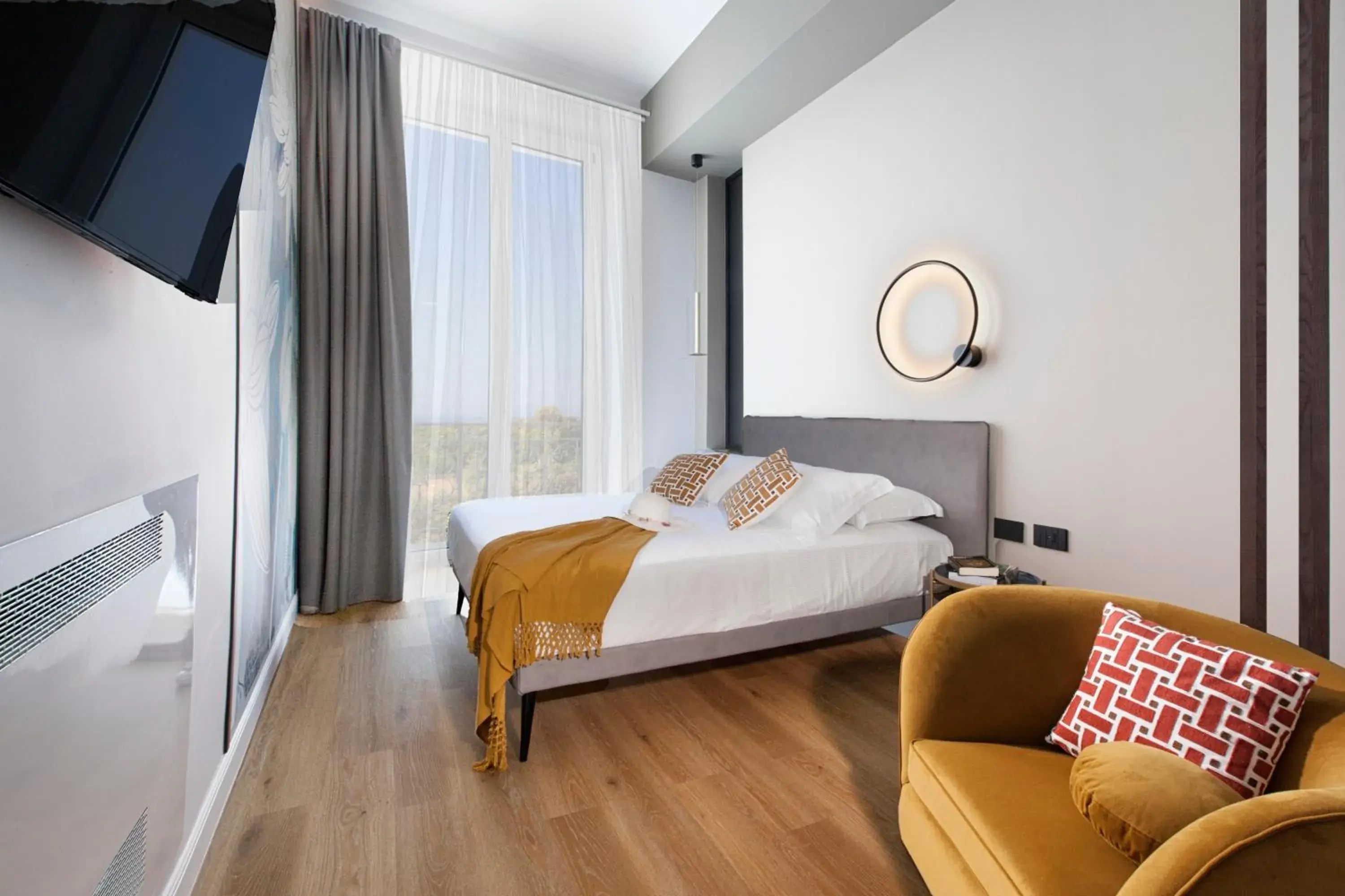 Bed in Vesuvius Palace Aparthotel Bed in Vesuvius Palace Aparthotel