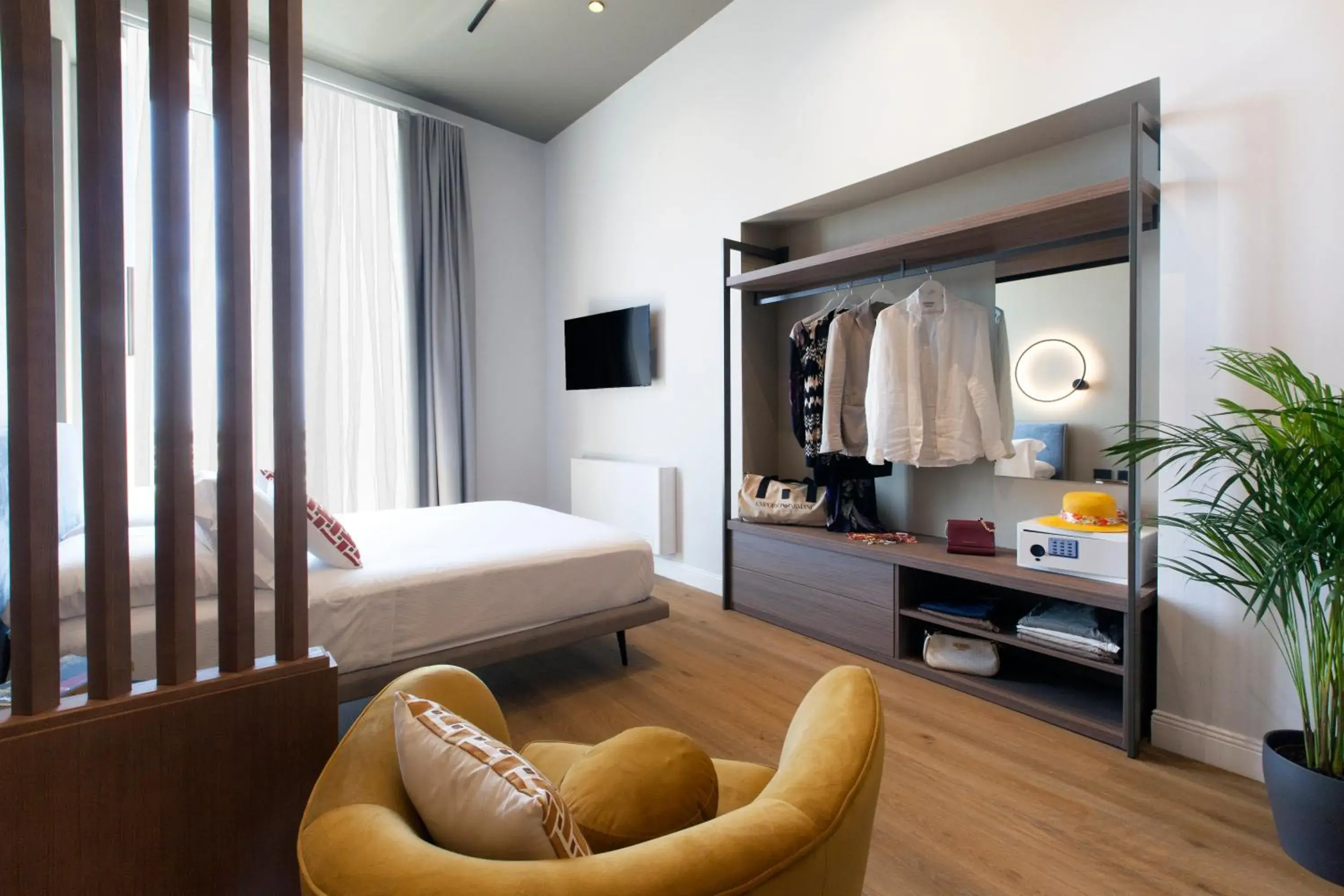 Bed in Vesuvius Palace Aparthotel Bed in Vesuvius Palace Aparthotel