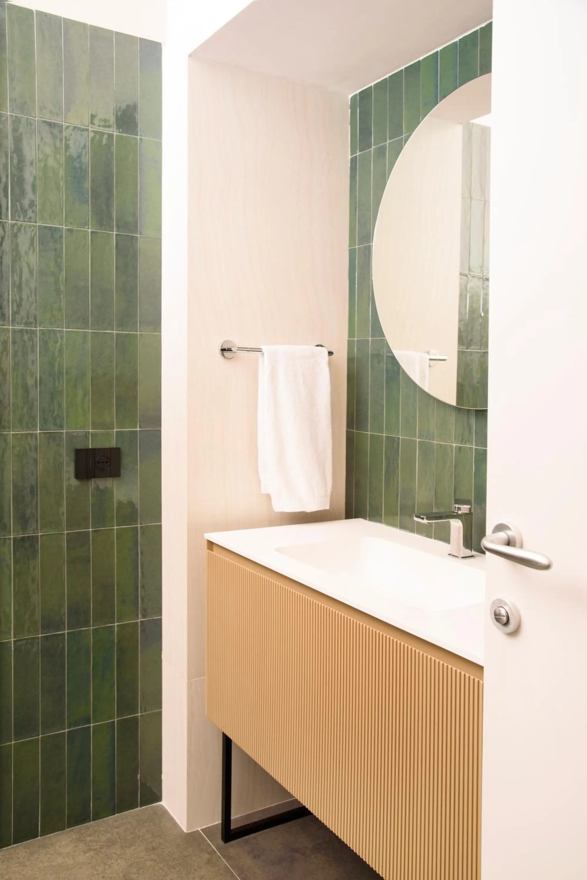 Bathroom in Vesuvius Palace Aparthotel