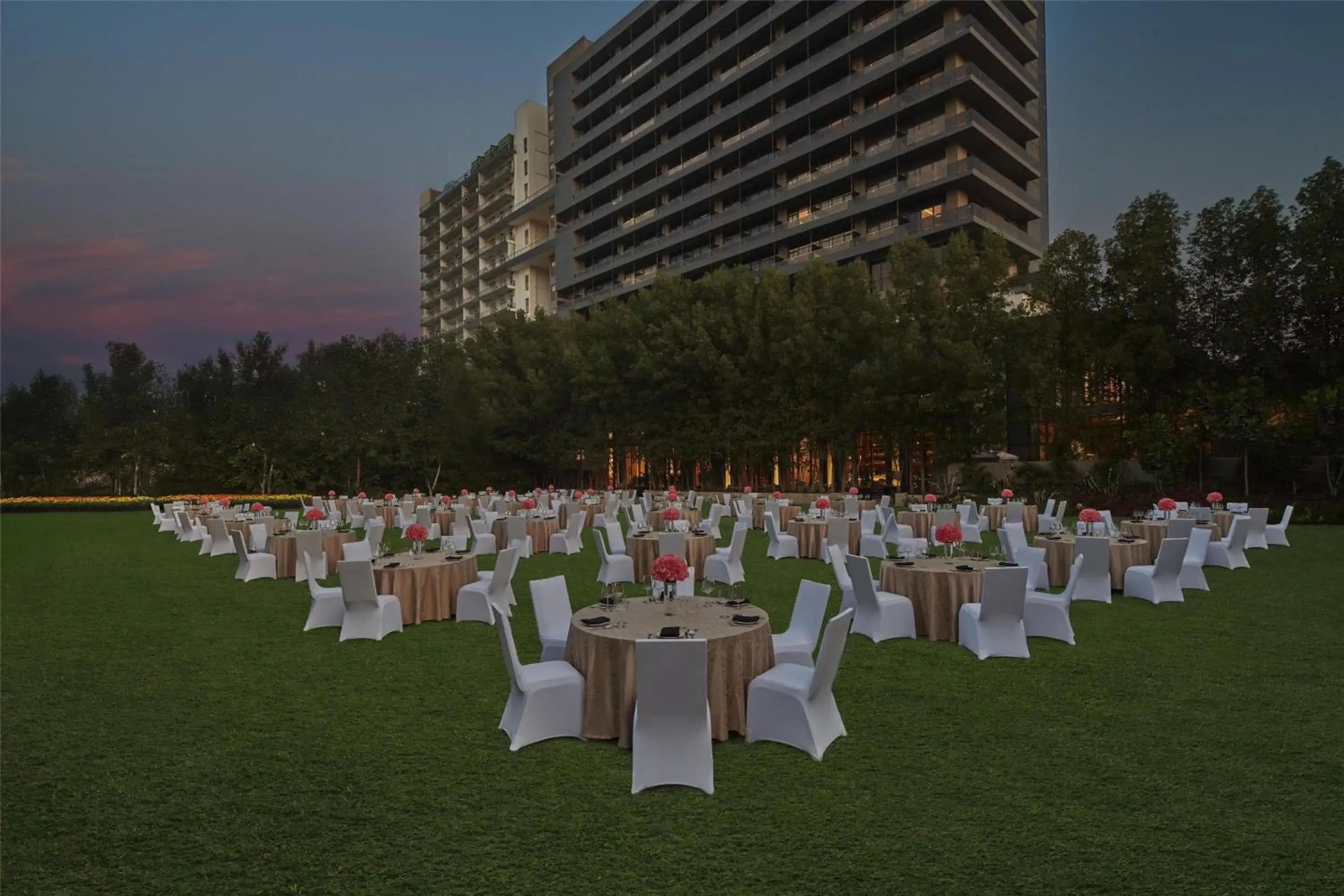 Inner courtyard view in Hilton Gurugram Baani City Centre Inner courtyard view in Hilton Gurugram Baani City Centre