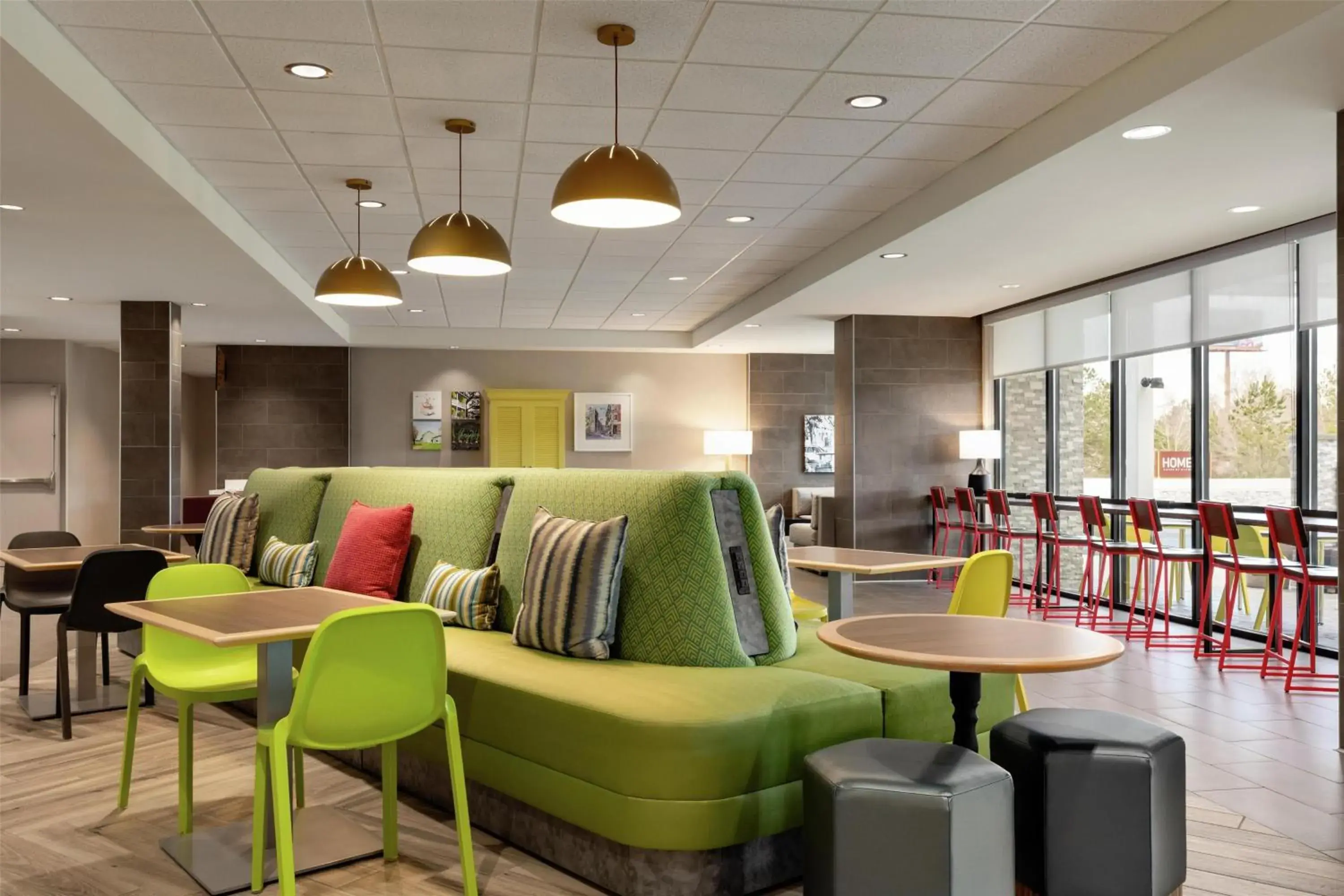 Lobby or reception in Home2 Suites By Hilton Dublin Lobby or reception in Home2 Suites By Hilton Dublin