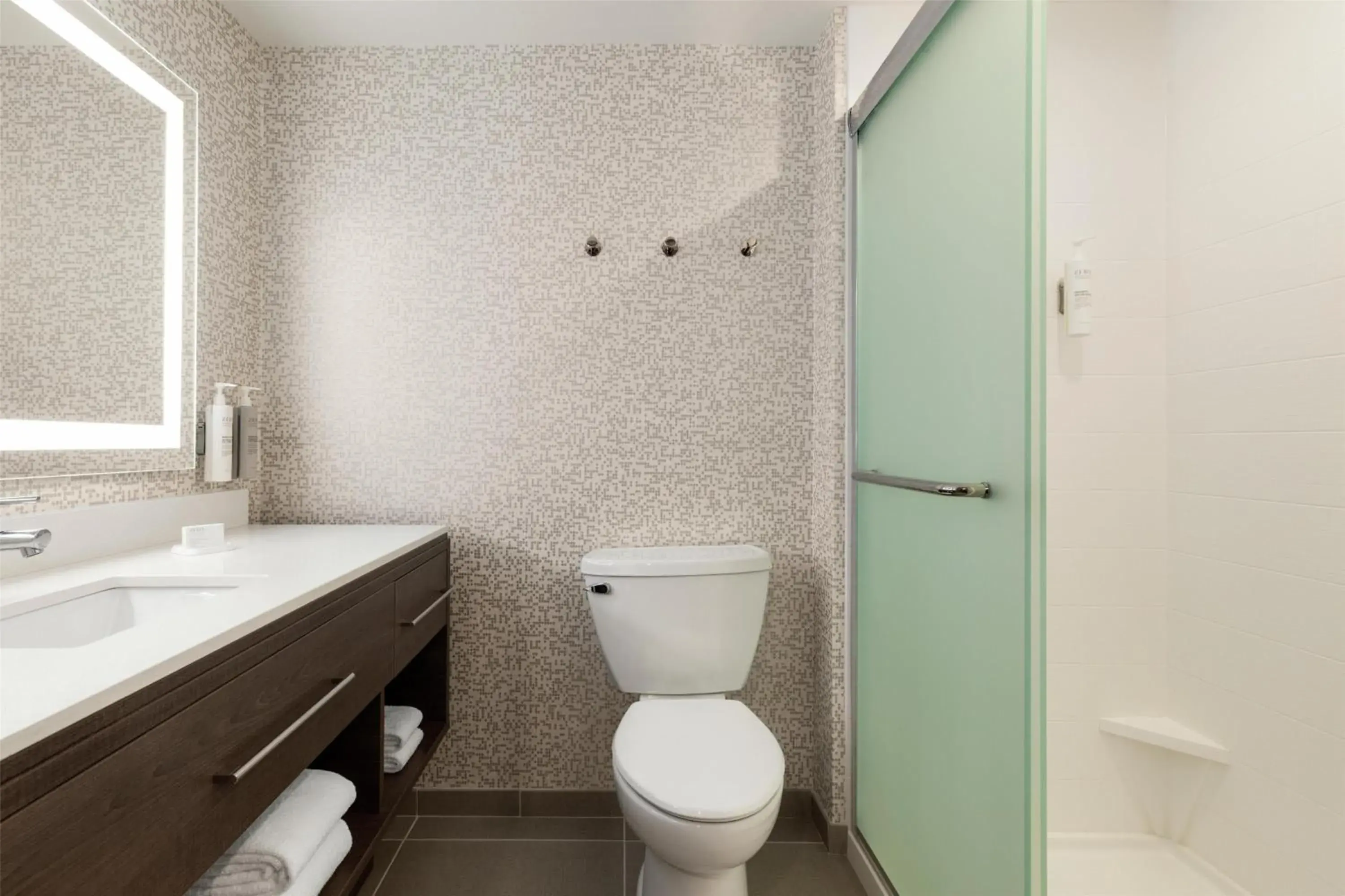 Bathroom in Home2 Suites By Hilton Dublin Bathroom in Home2 Suites By Hilton Dublin