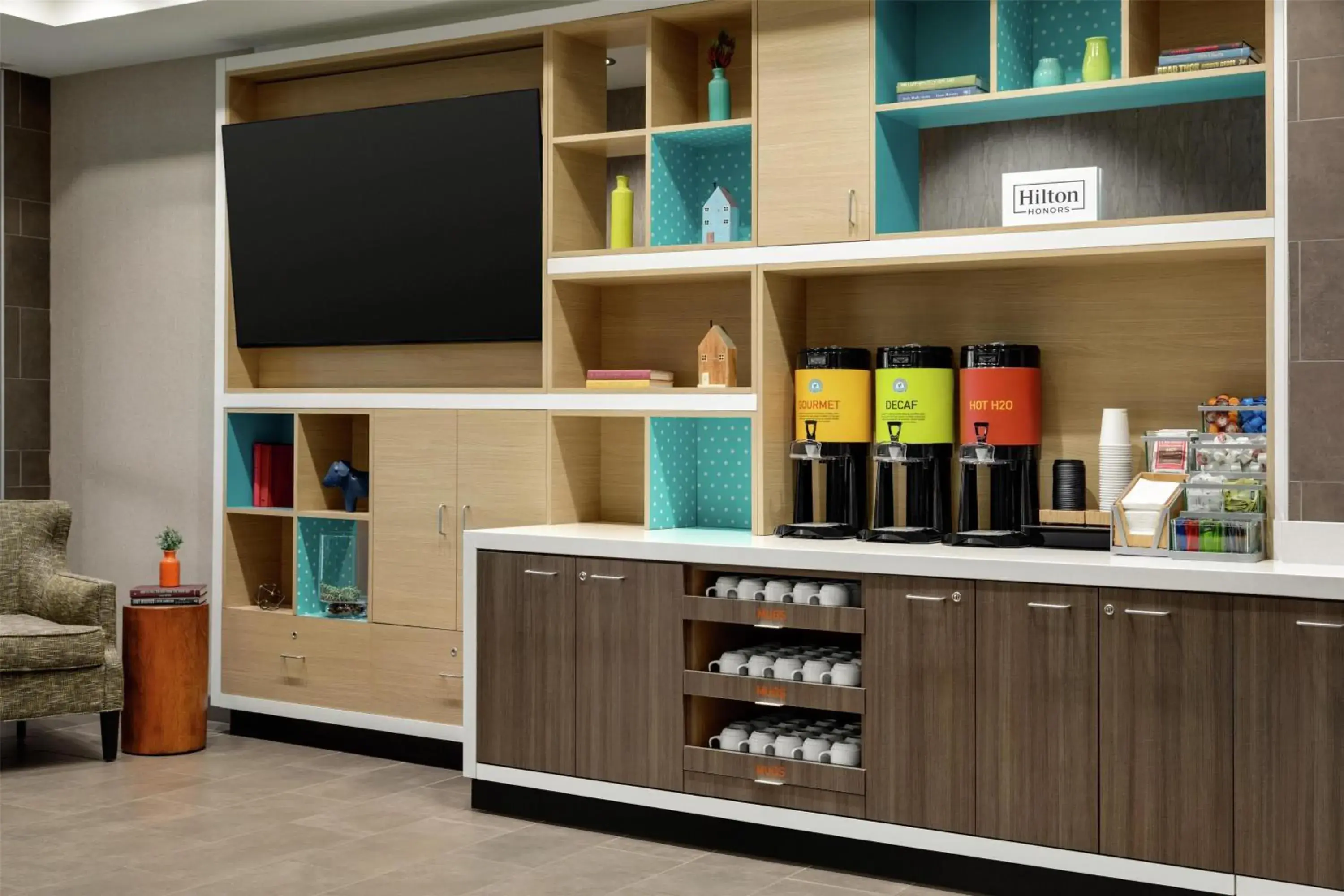 Lobby or reception in Home2 Suites By Hilton Dublin Lobby or reception in Home2 Suites By Hilton Dublin