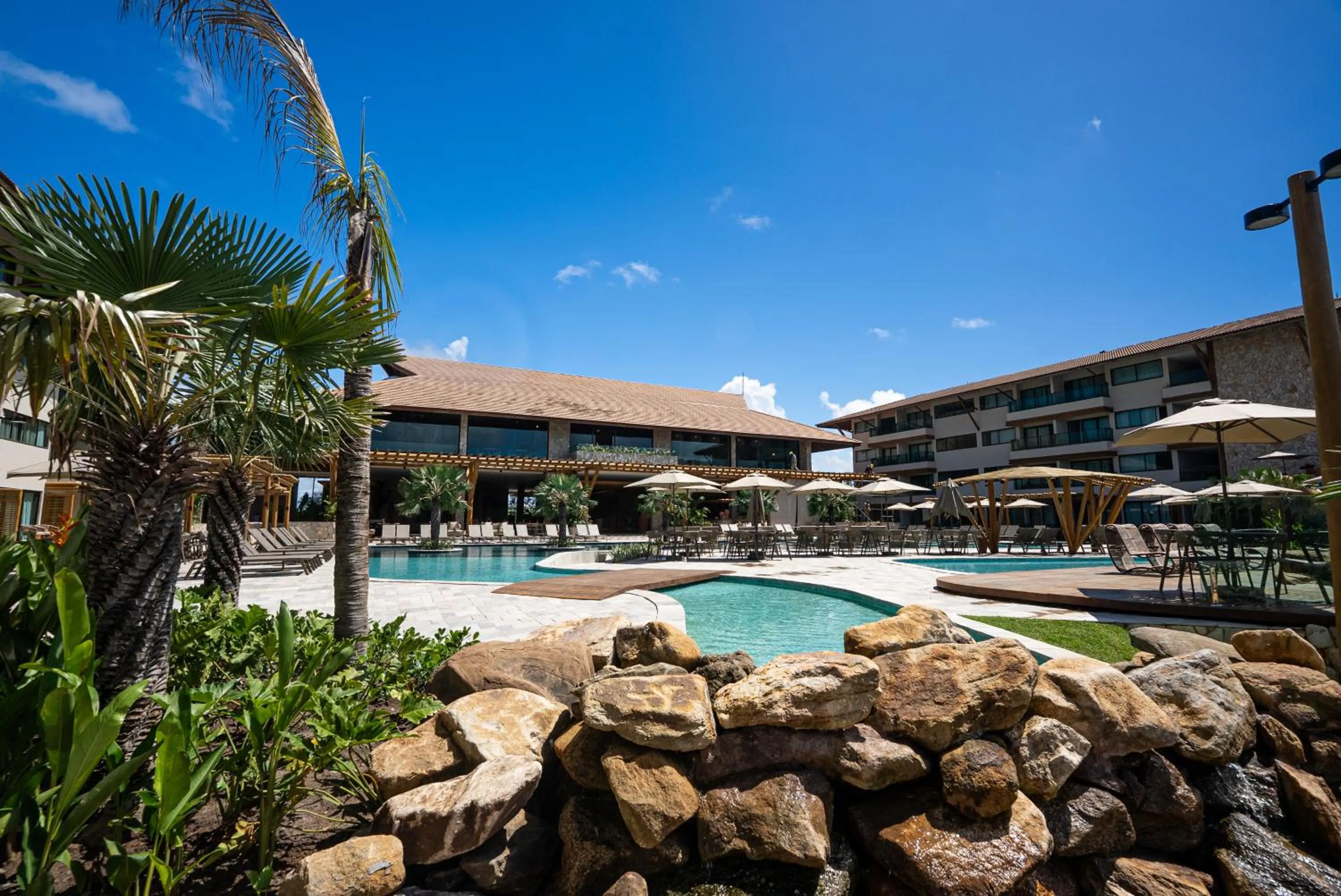 Swimming pool in Samoa Villa Resort