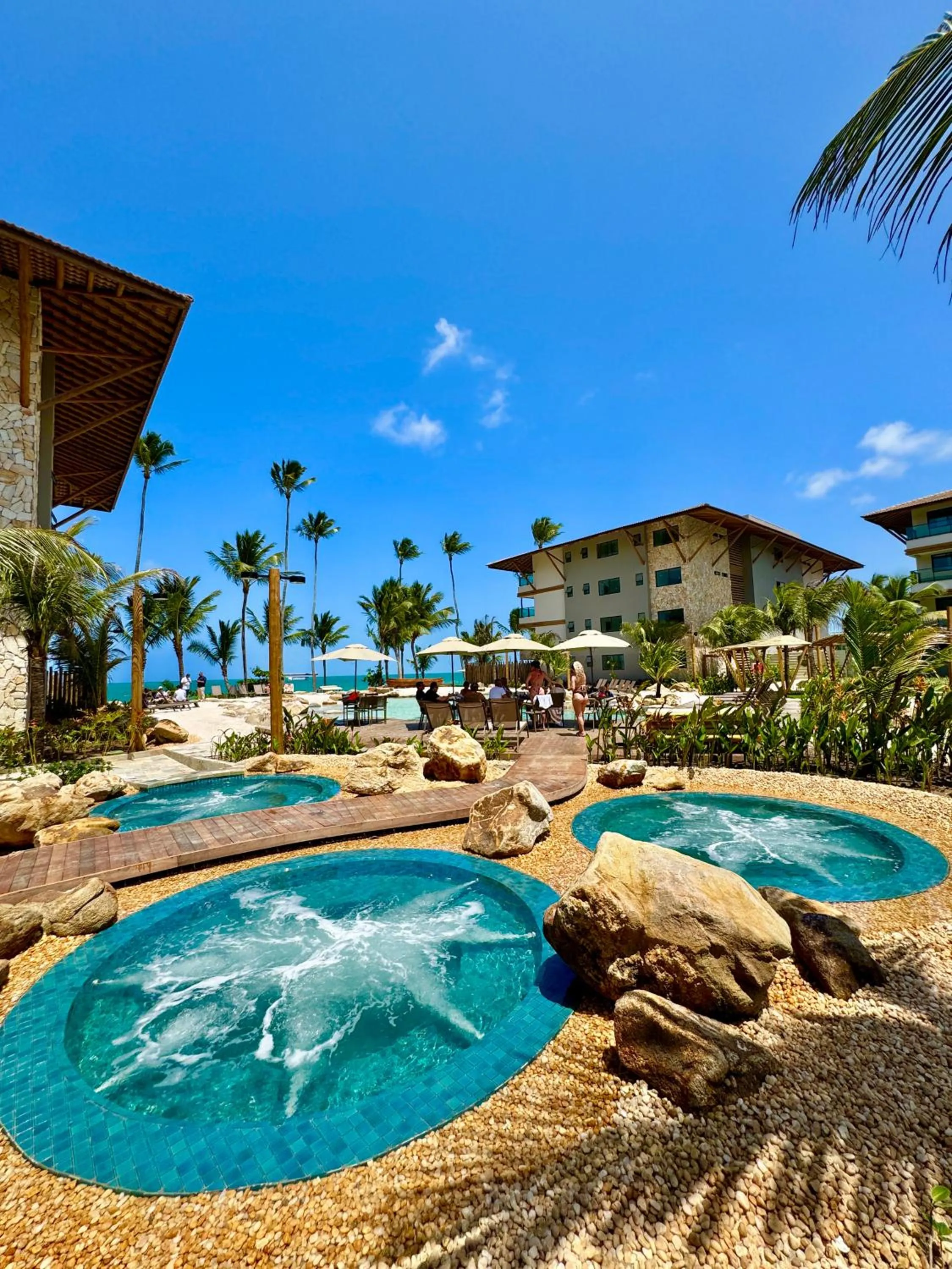 Hot Tub in Samoa Villa Resort