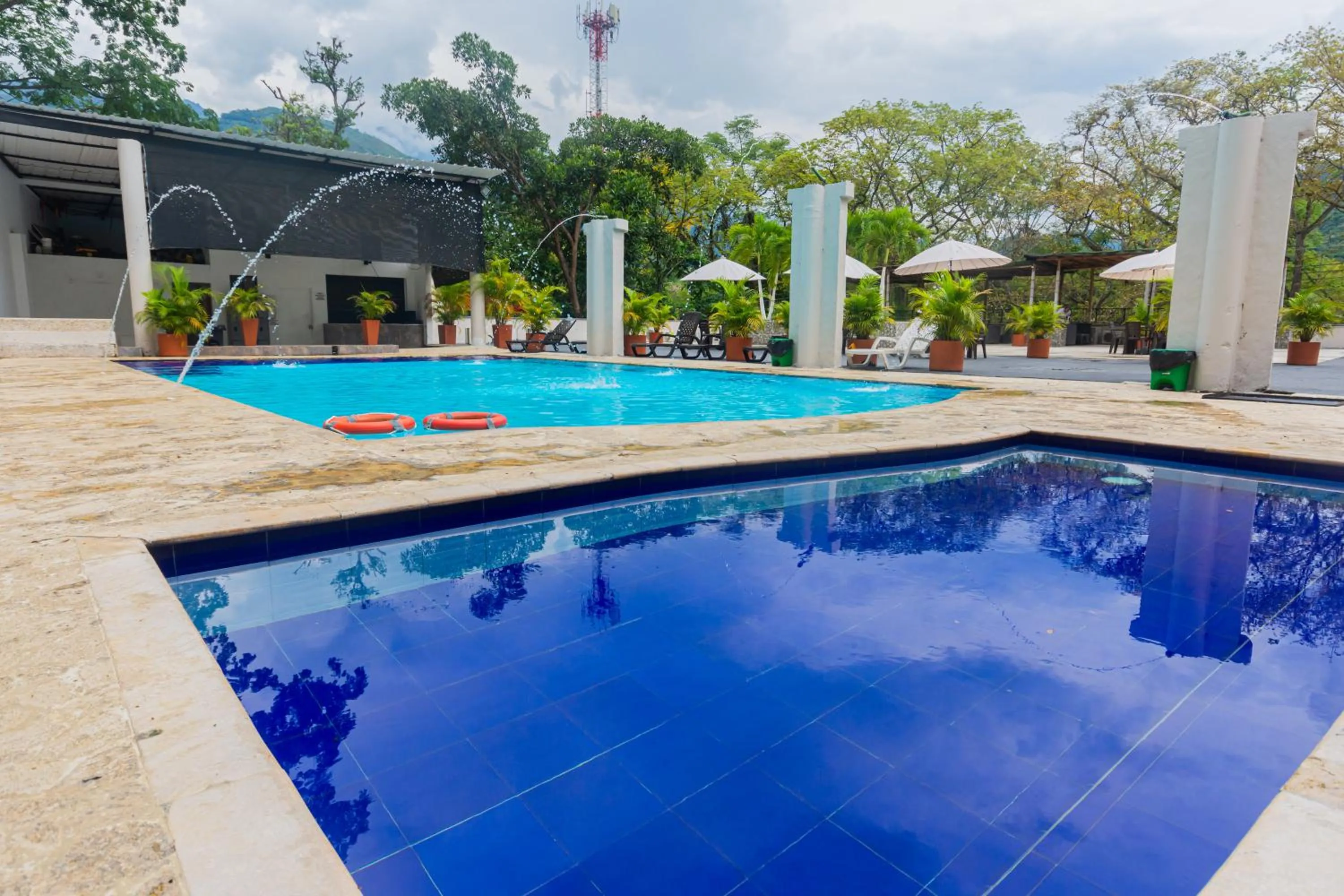 Balcony/Terrace in Hotel Tropical San Jeronimo