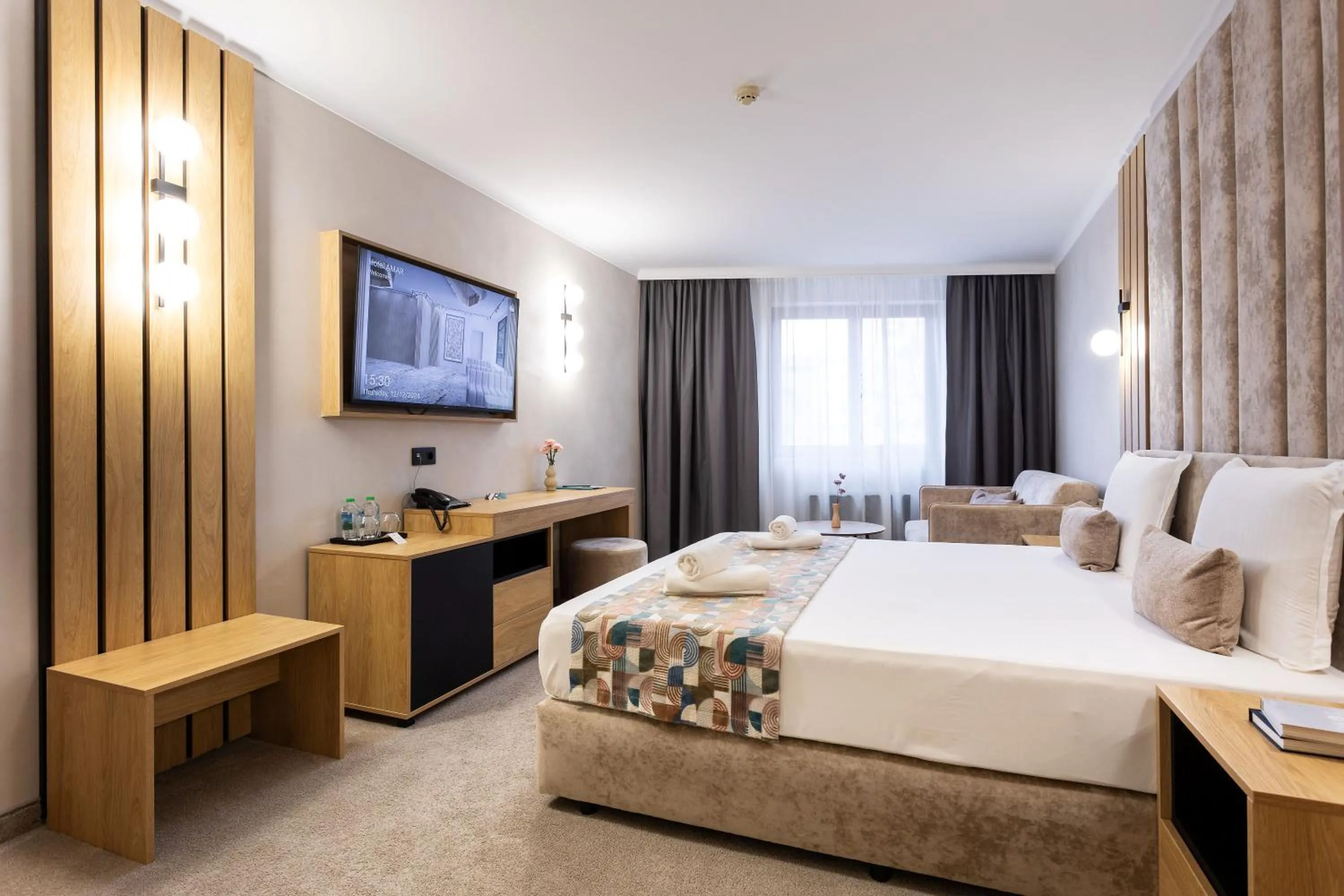 Bed in AMAR Design Hotel by HMG