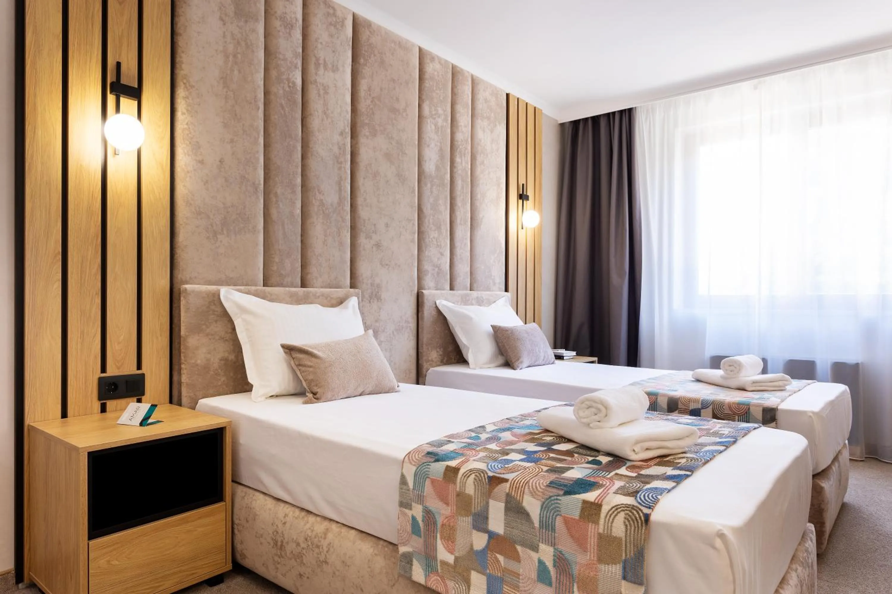 Bed in AMAR Design Hotel by HMG