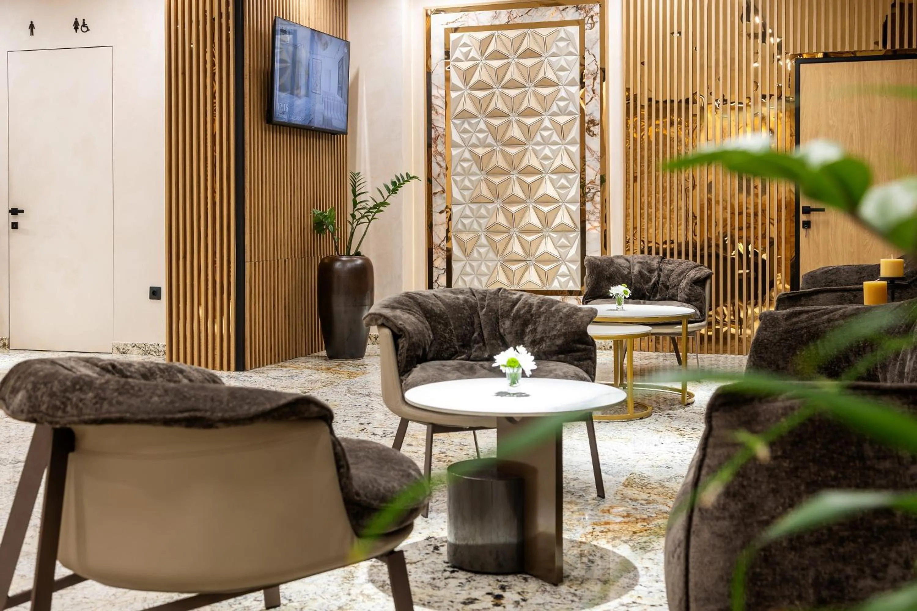 Lobby or reception in AMAR Design Hotel by HMG