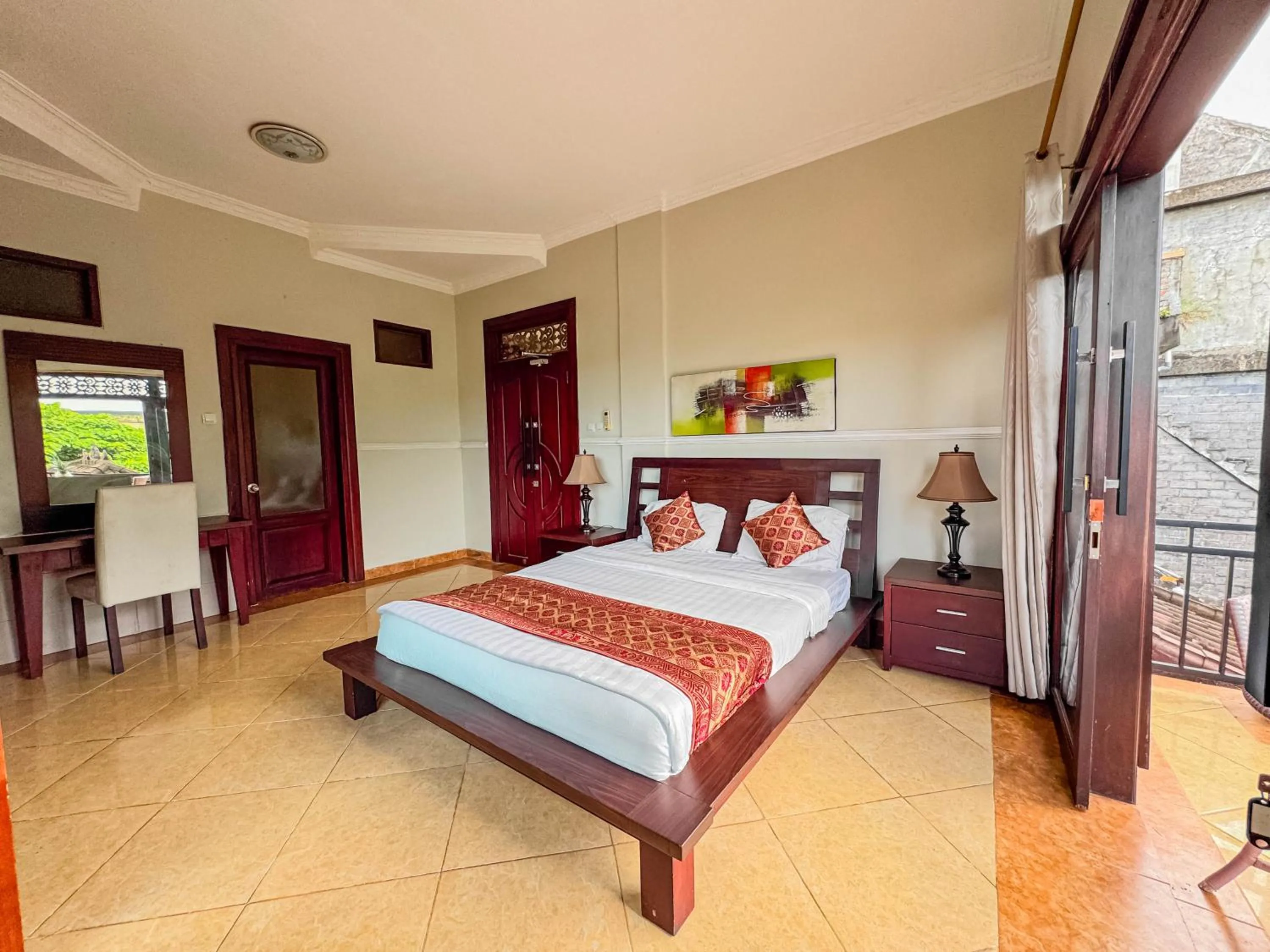 Bedroom, Bed in Griya Shanti Homestay