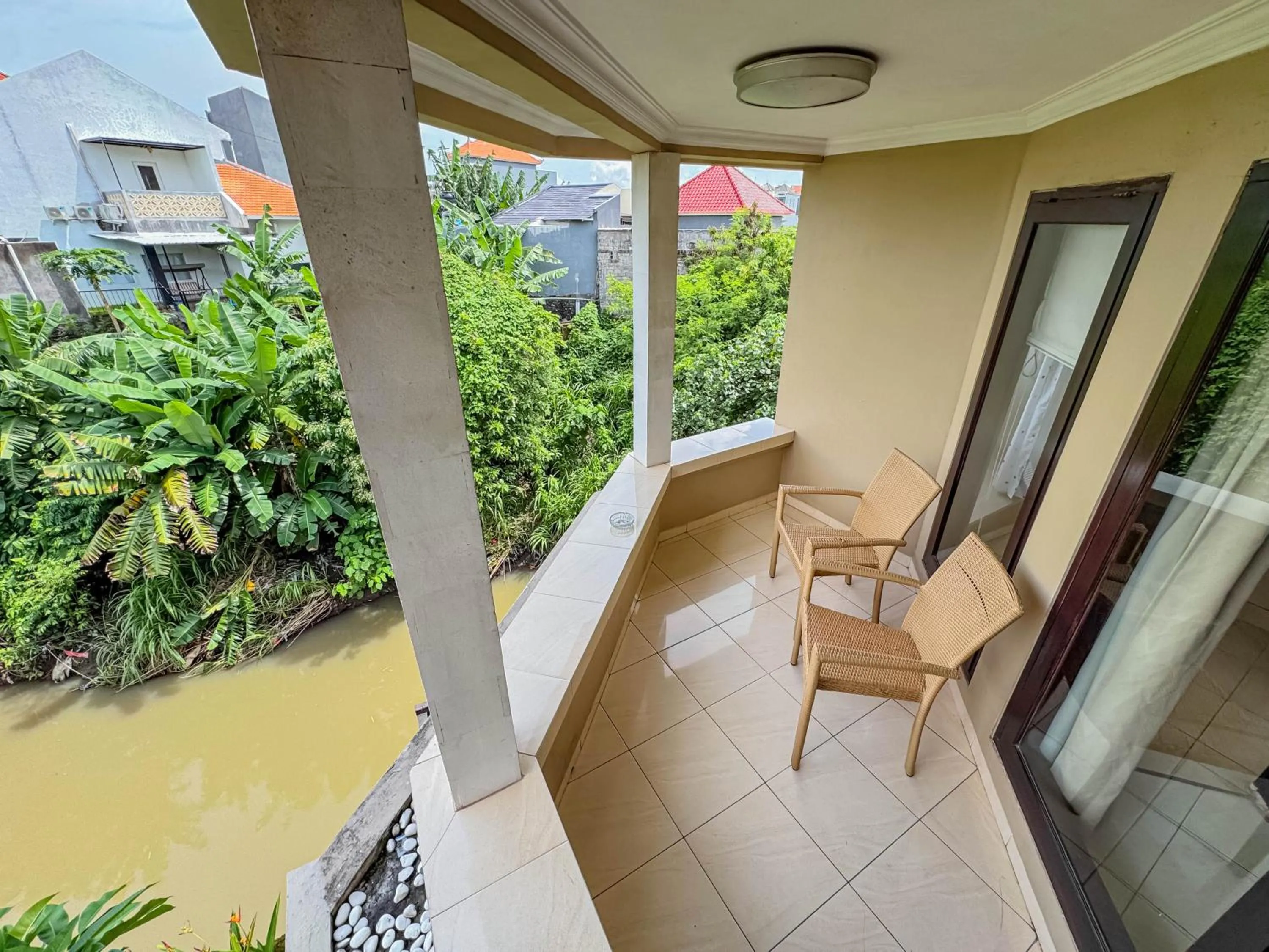 Balcony/Terrace in Griya Shanti Homestay