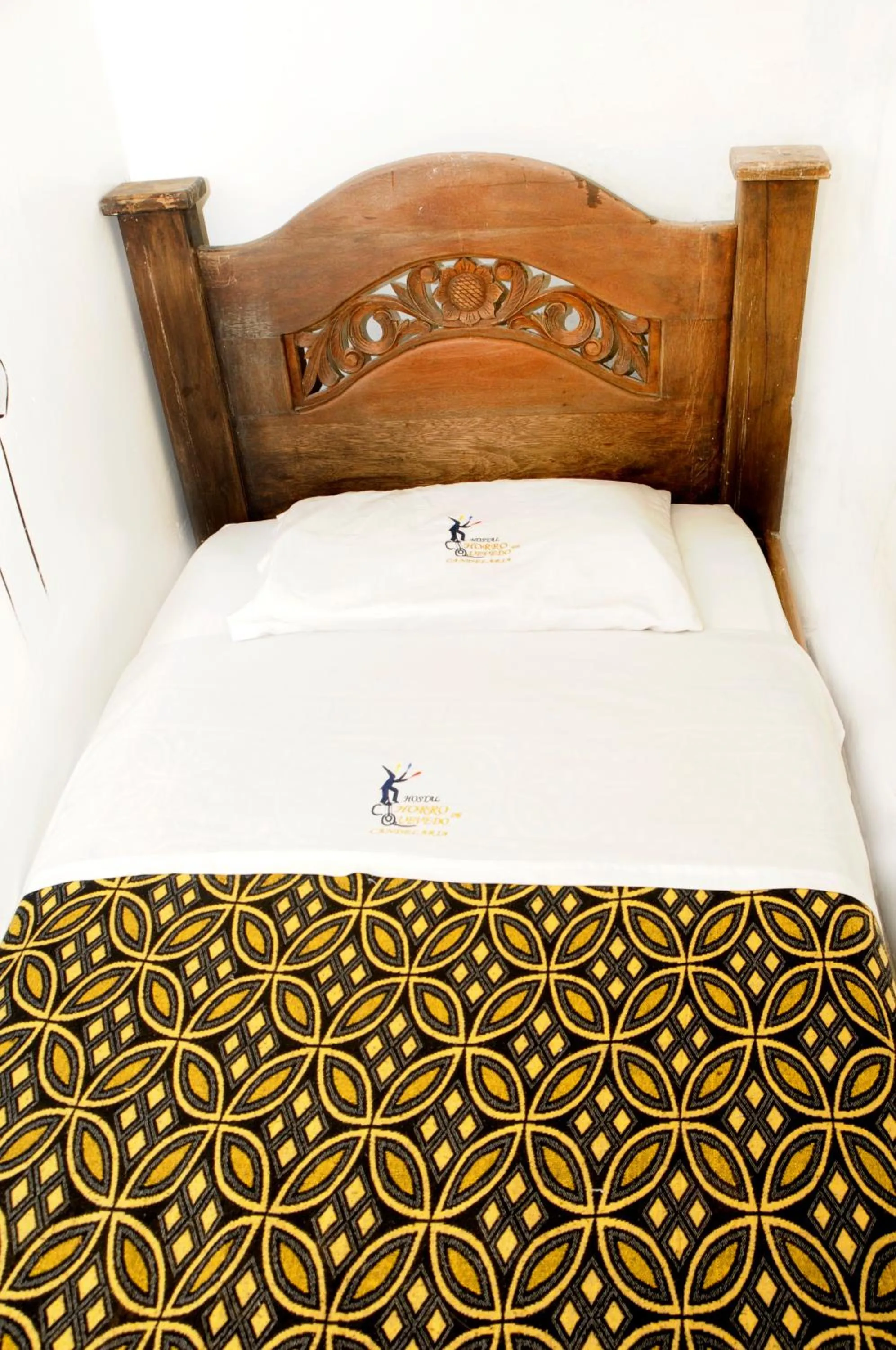 Bed in H C De Quevedo