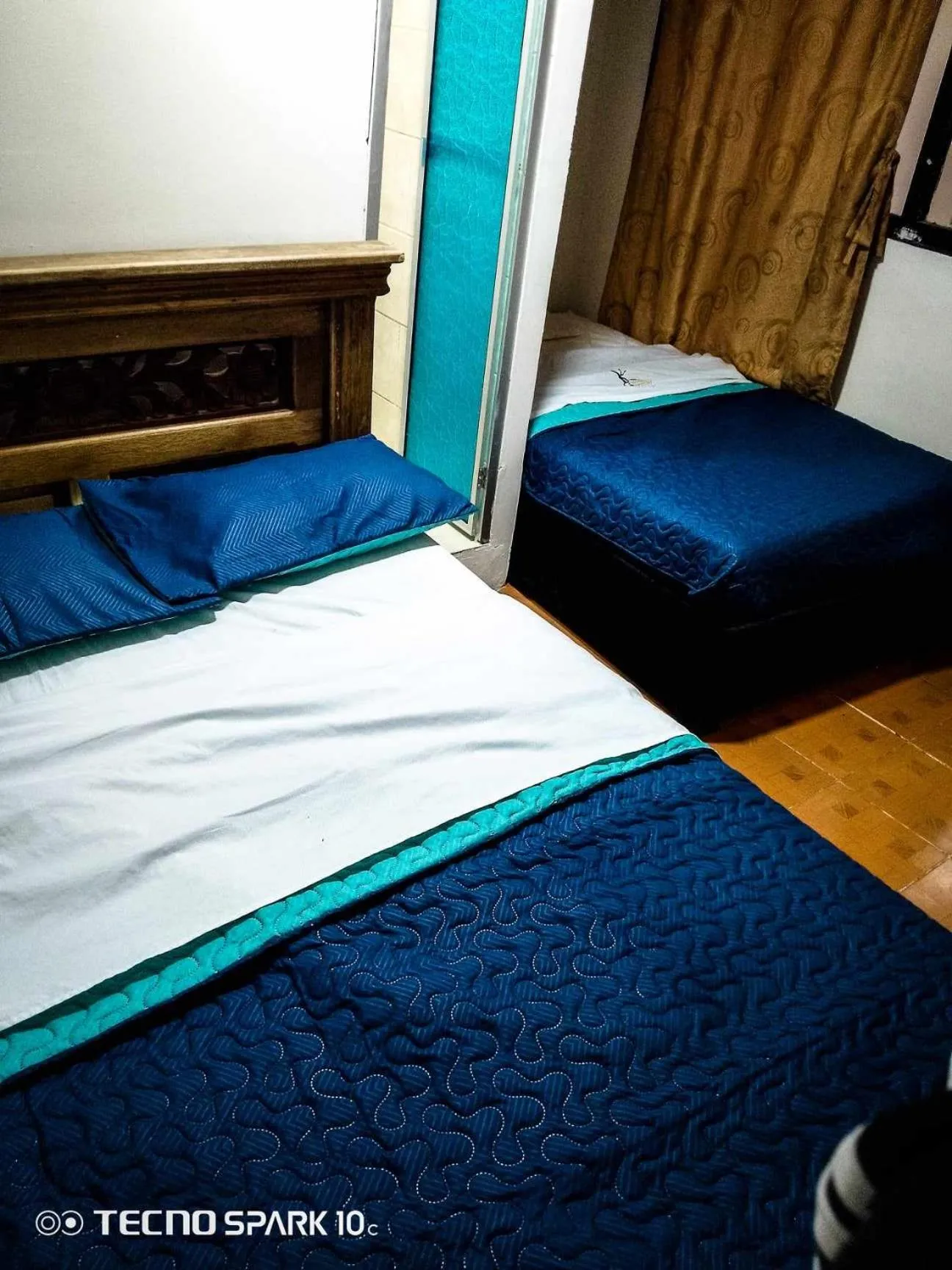 Bed in H C De Quevedo