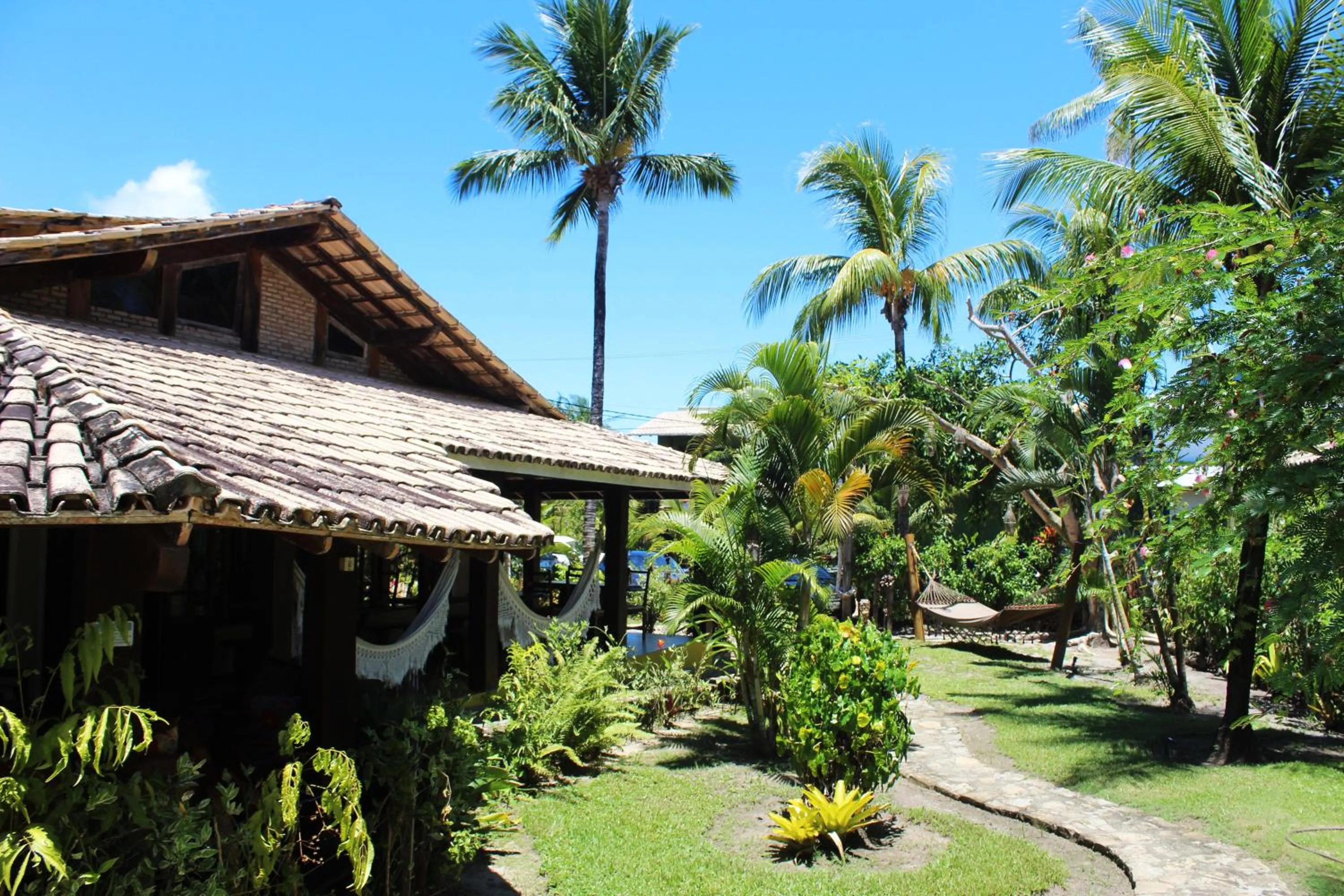 Garden view in Pousada Velas e Vento - Barra Grande, Taipu de Fora, Maraú