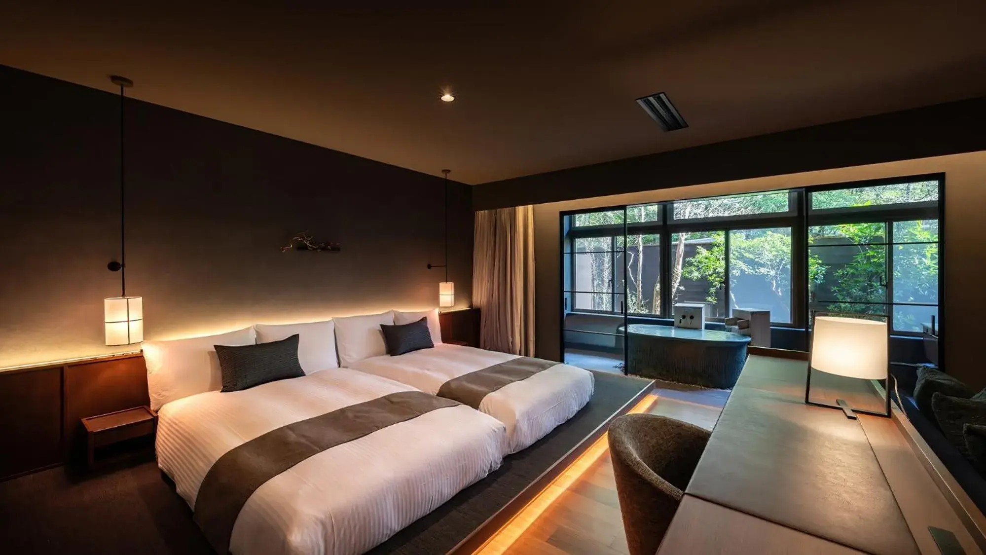 Deluxe twin in Nasu-Onsen Shinshun no Kago Hewitt Resort Deluxe twin in Nasu-Onsen Shinshun no Kago Hewitt Resort