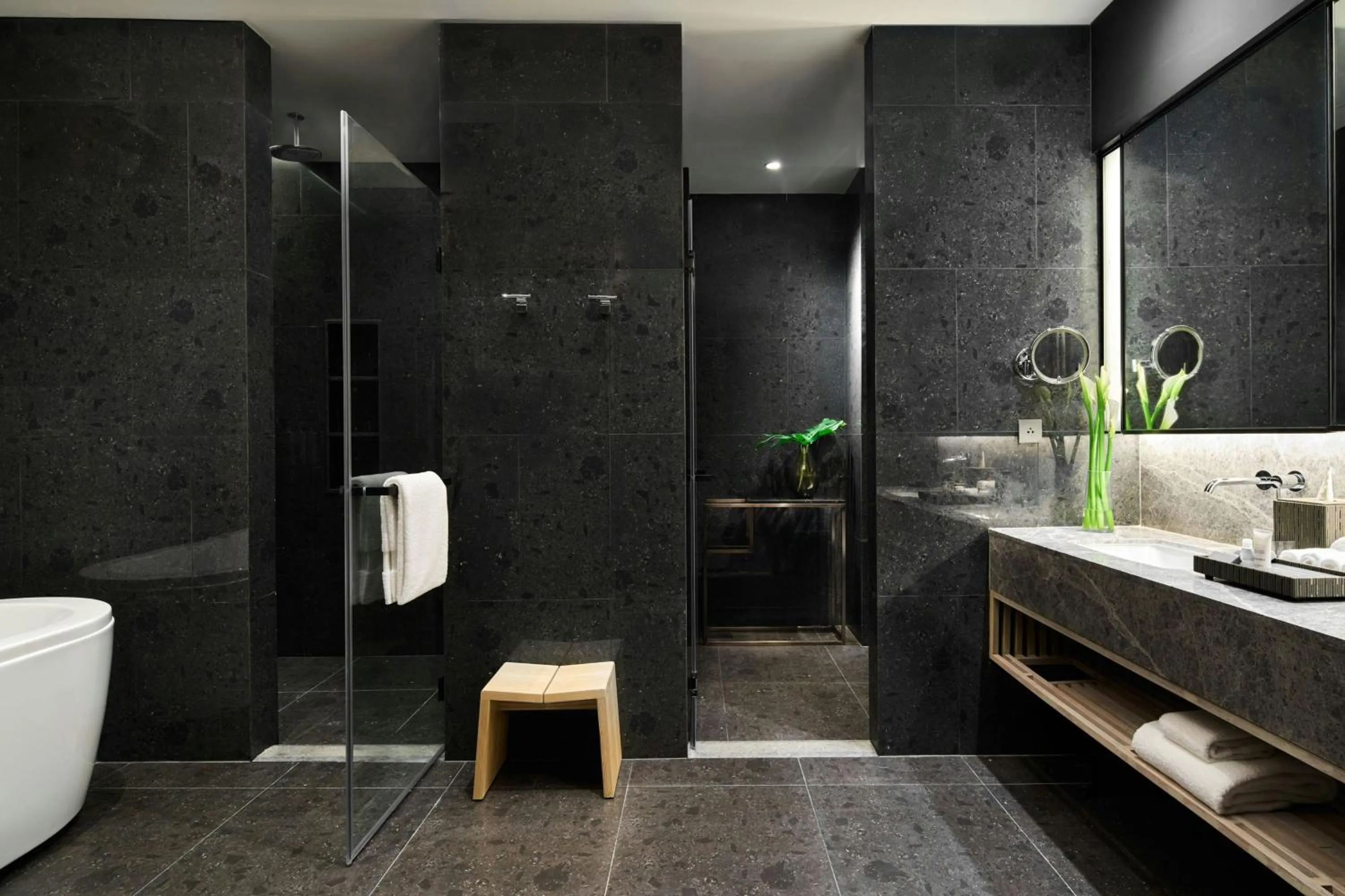 Bathroom in Marriott Executive Apartments, Bangkok Townhall Sukhumvit