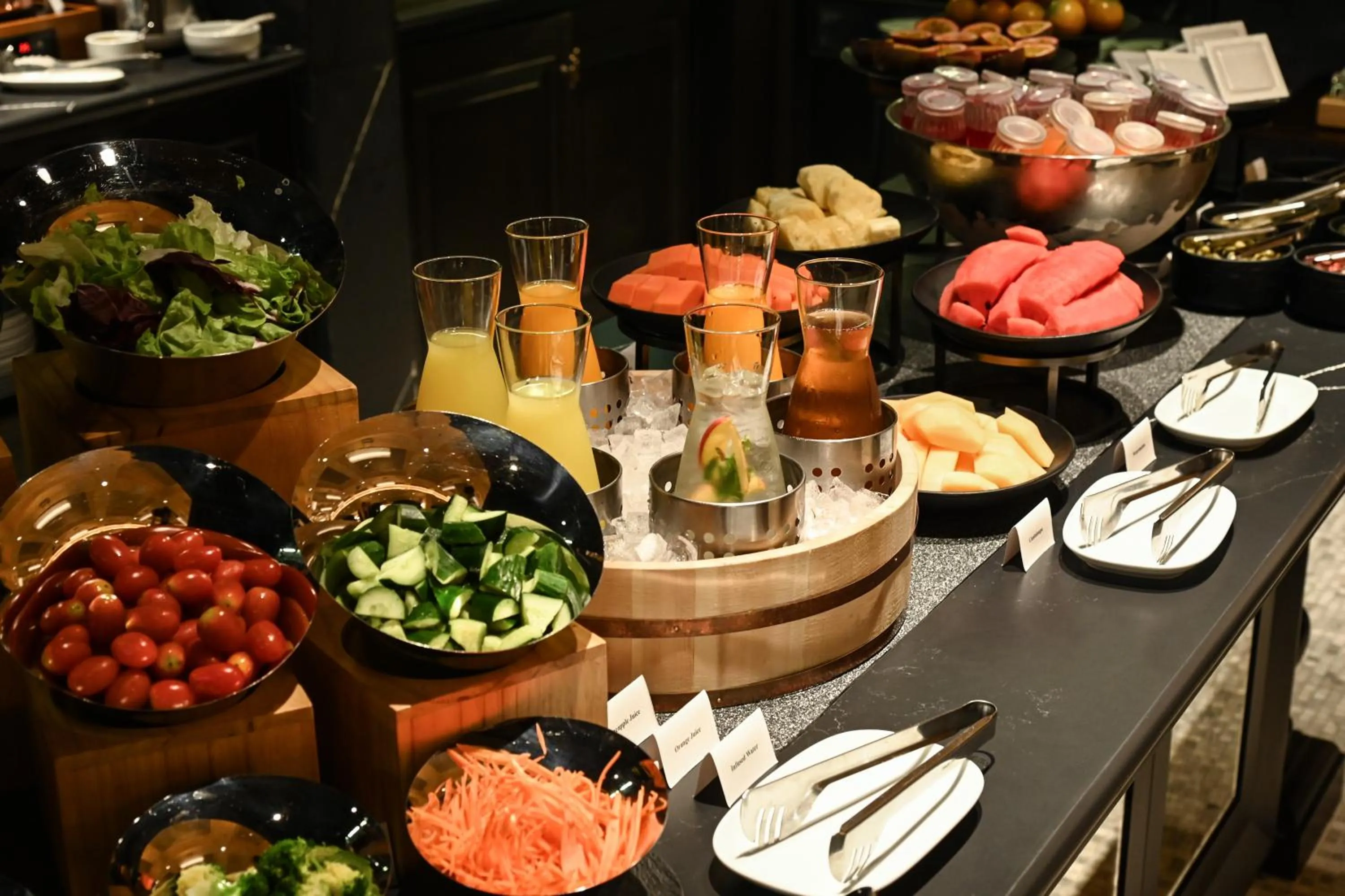 Breakfast in Marriott Executive Apartments, Bangkok Townhall Sukhumvit