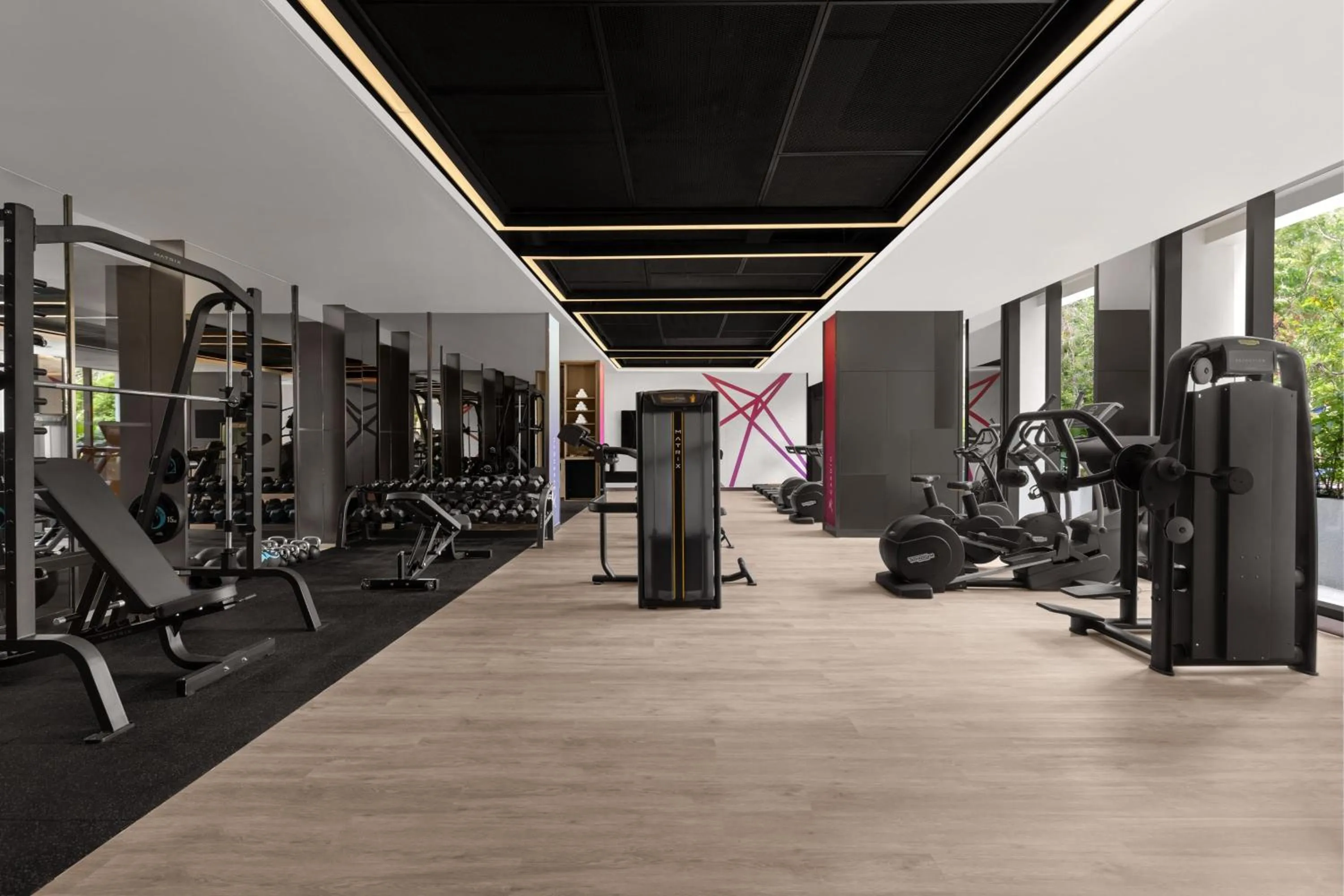 Fitness centre/facilities in Marriott Executive Apartments, Bangkok Townhall Sukhumvit