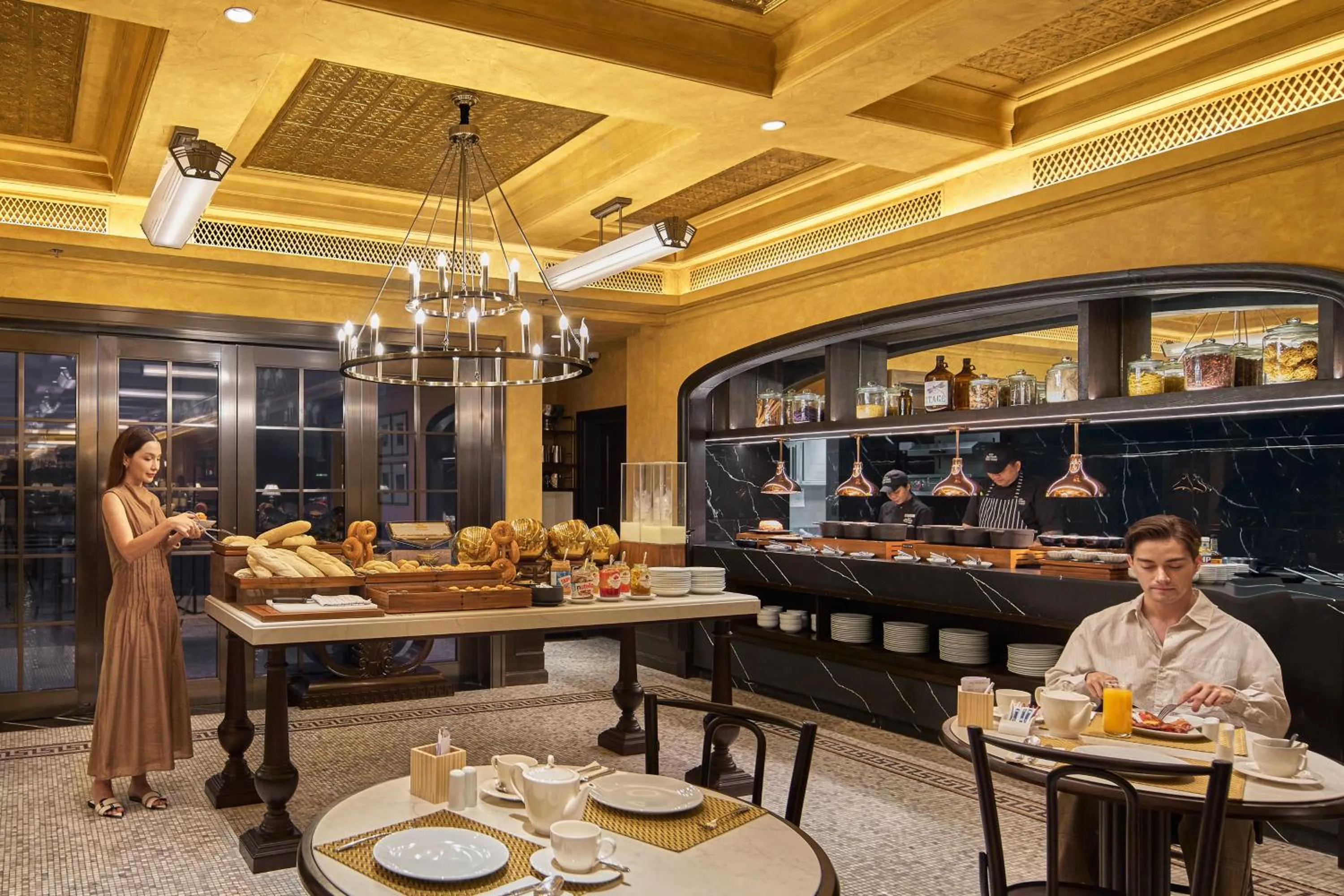 Restaurant/places to eat in Marriott Executive Apartments, Bangkok Townhall Sukhumvit