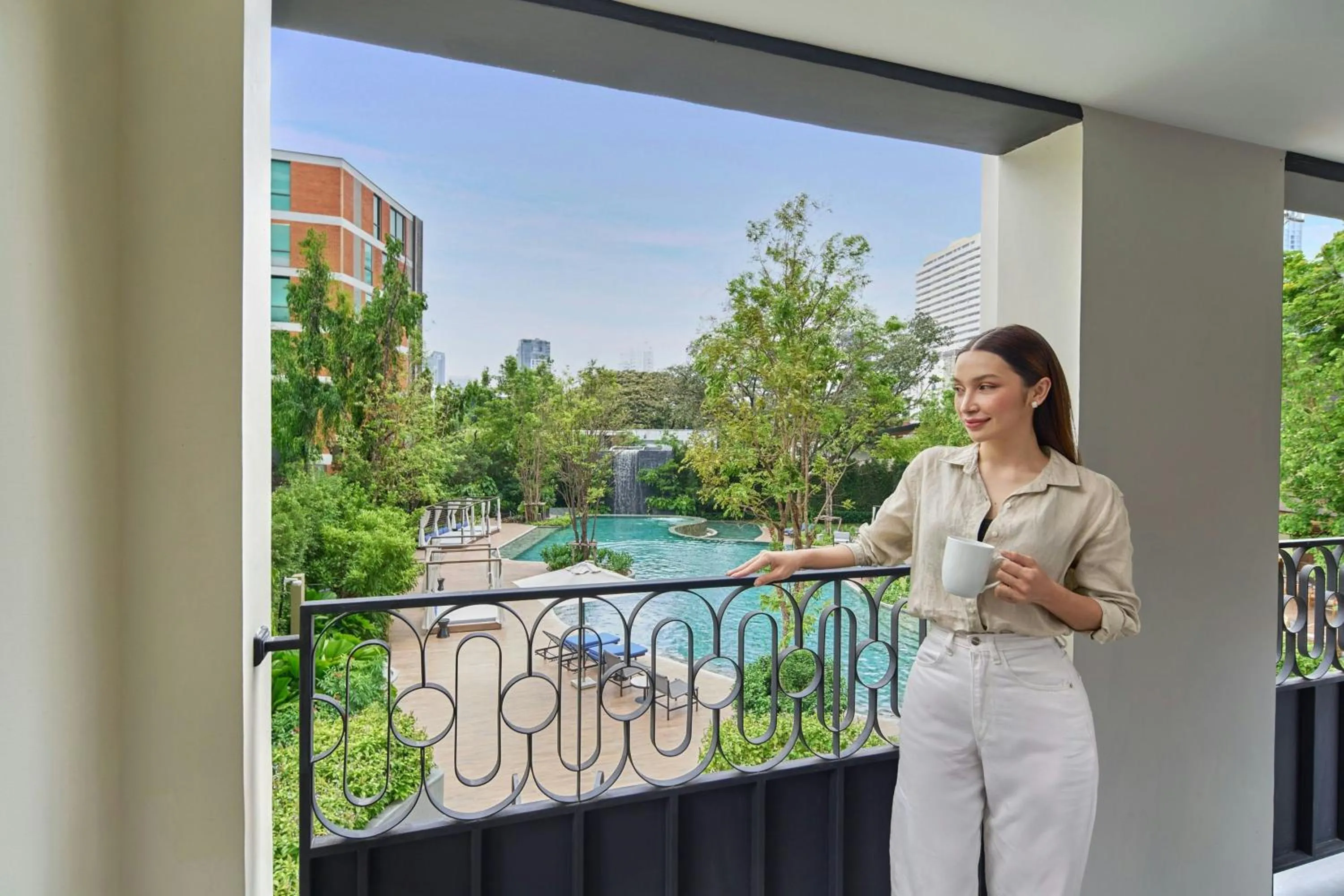 Bedroom in Marriott Executive Apartments, Bangkok Townhall Sukhumvit