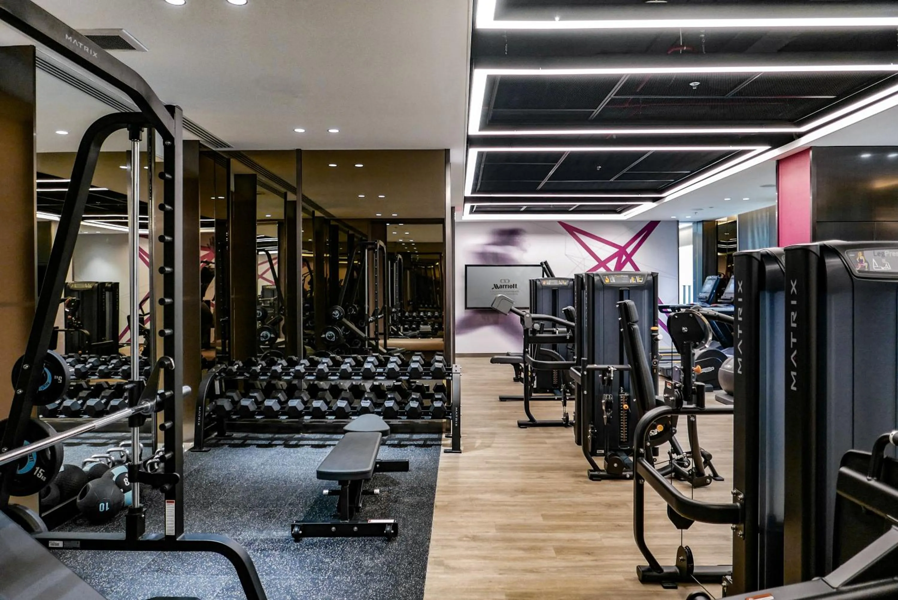 Fitness centre/facilities in Marriott Executive Apartments, Bangkok Townhall Sukhumvit