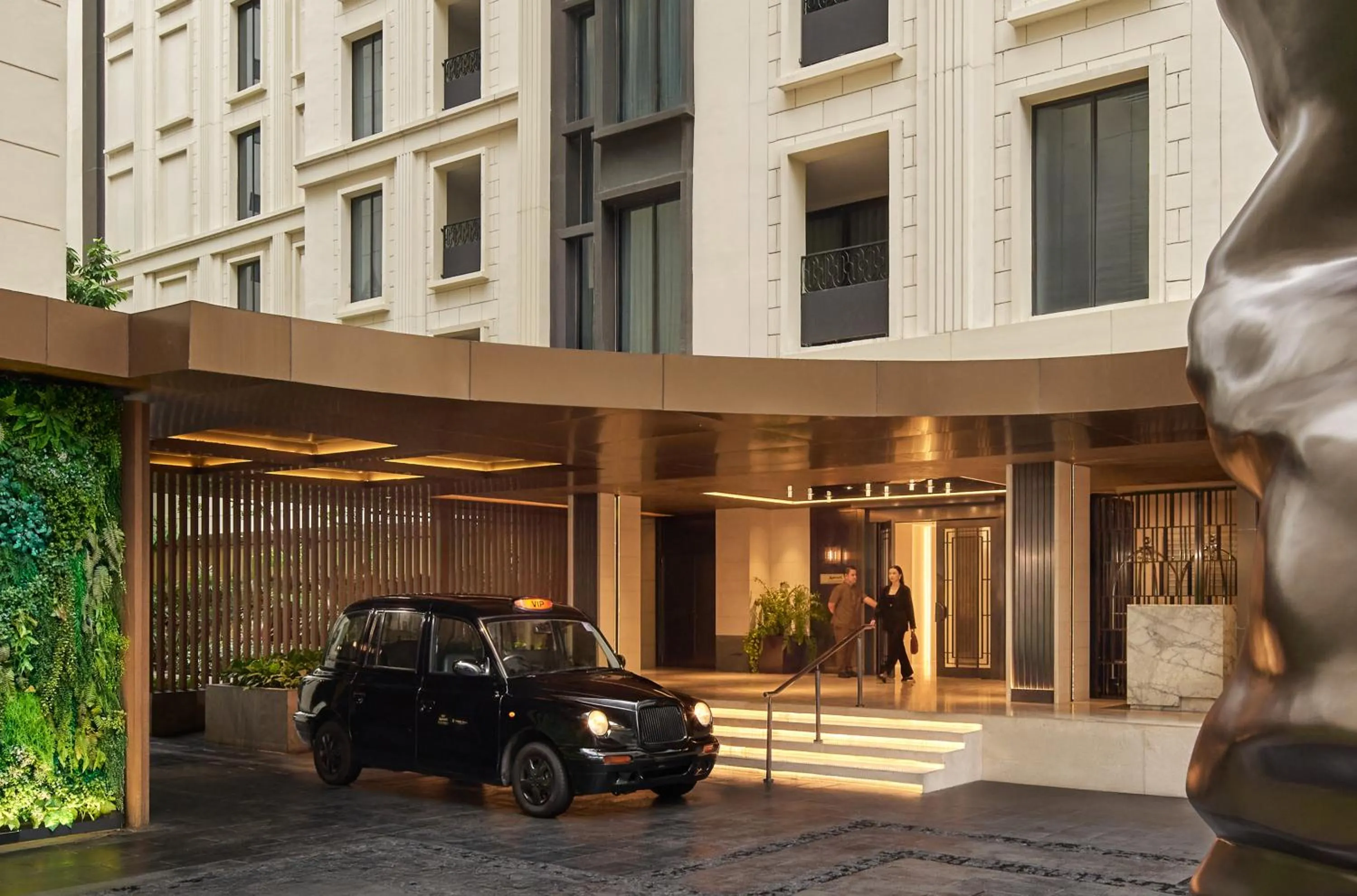 Facade/entrance in Marriott Executive Apartments, Bangkok Townhall Sukhumvit