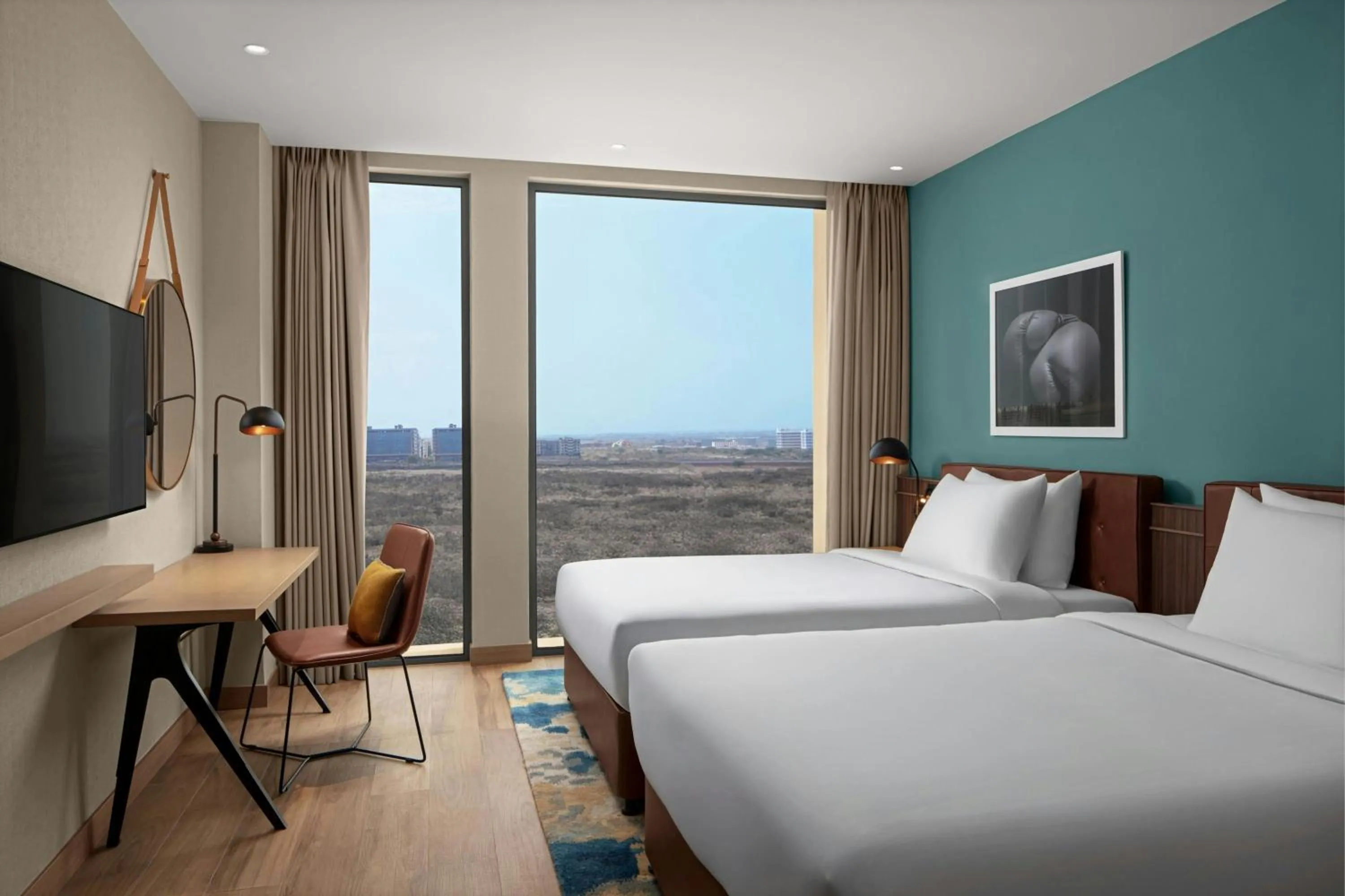 Photo of the whole room, Bed in Four Points by Sheraton Dakar Diamniadio