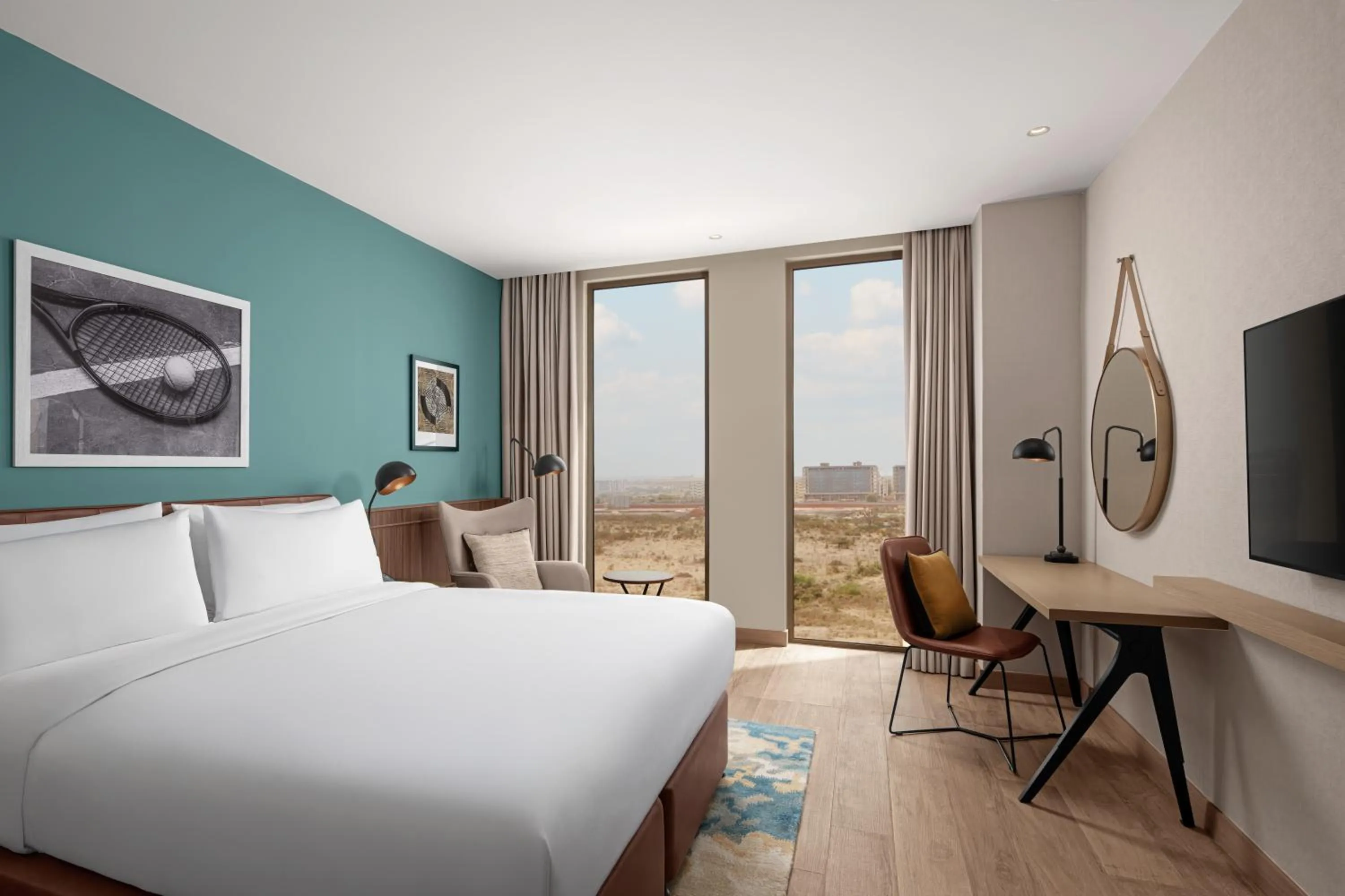 Bed in Four Points by Sheraton Dakar Diamniadio