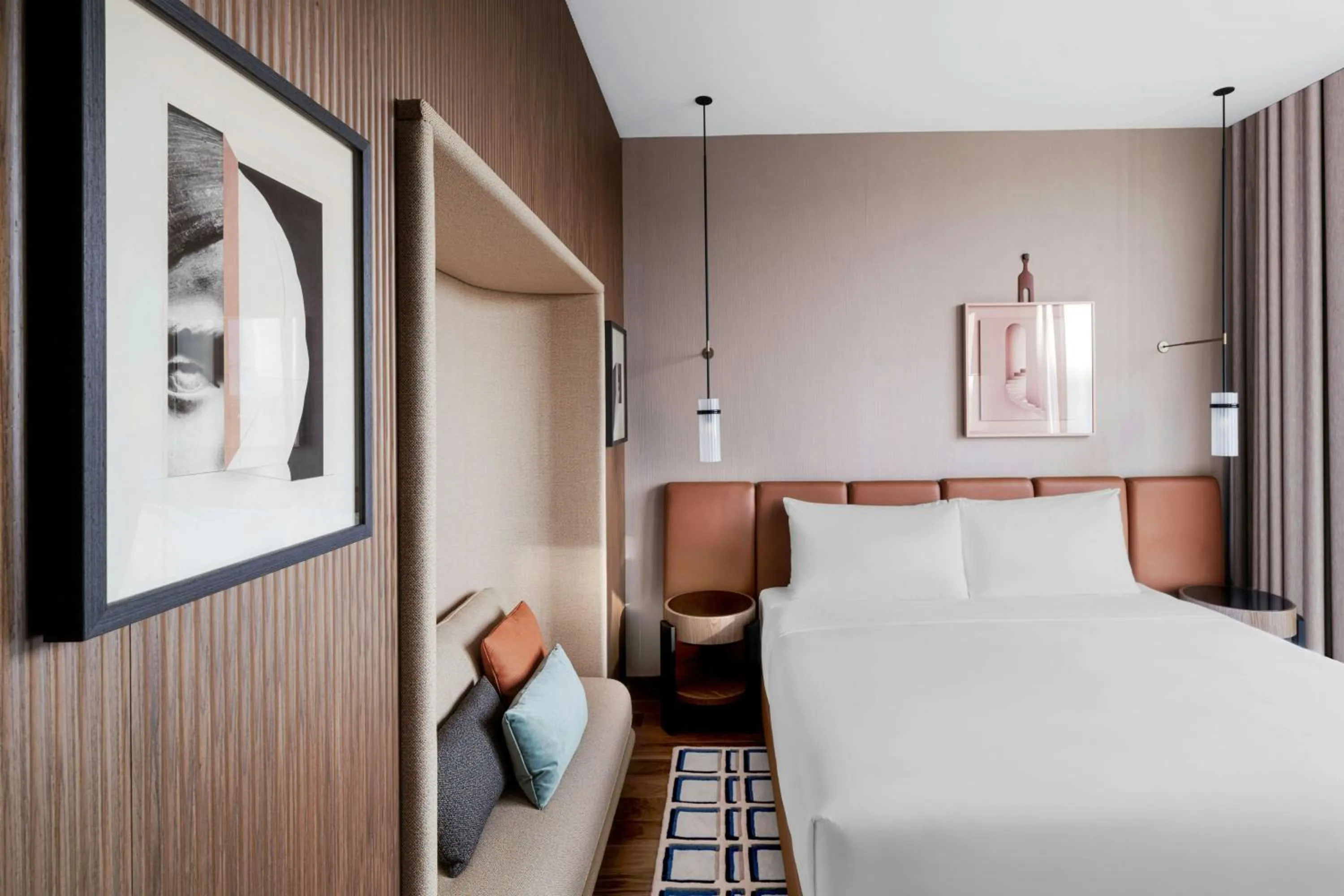 Bedroom, Bed in Casa Brera, a Luxury Collection Hotel, Milan