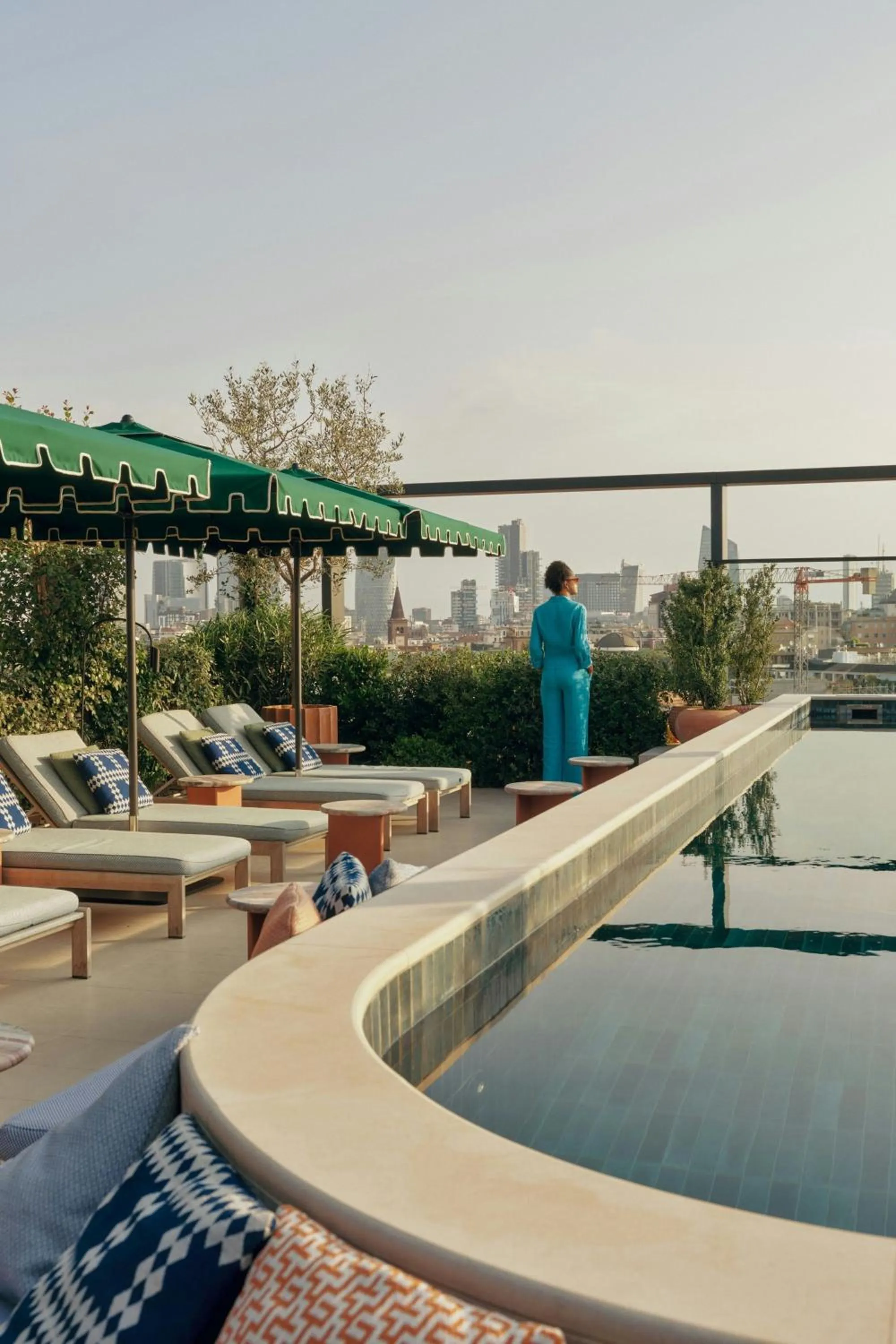 Swimming pool in Casa Brera, a Luxury Collection Hotel, Milan