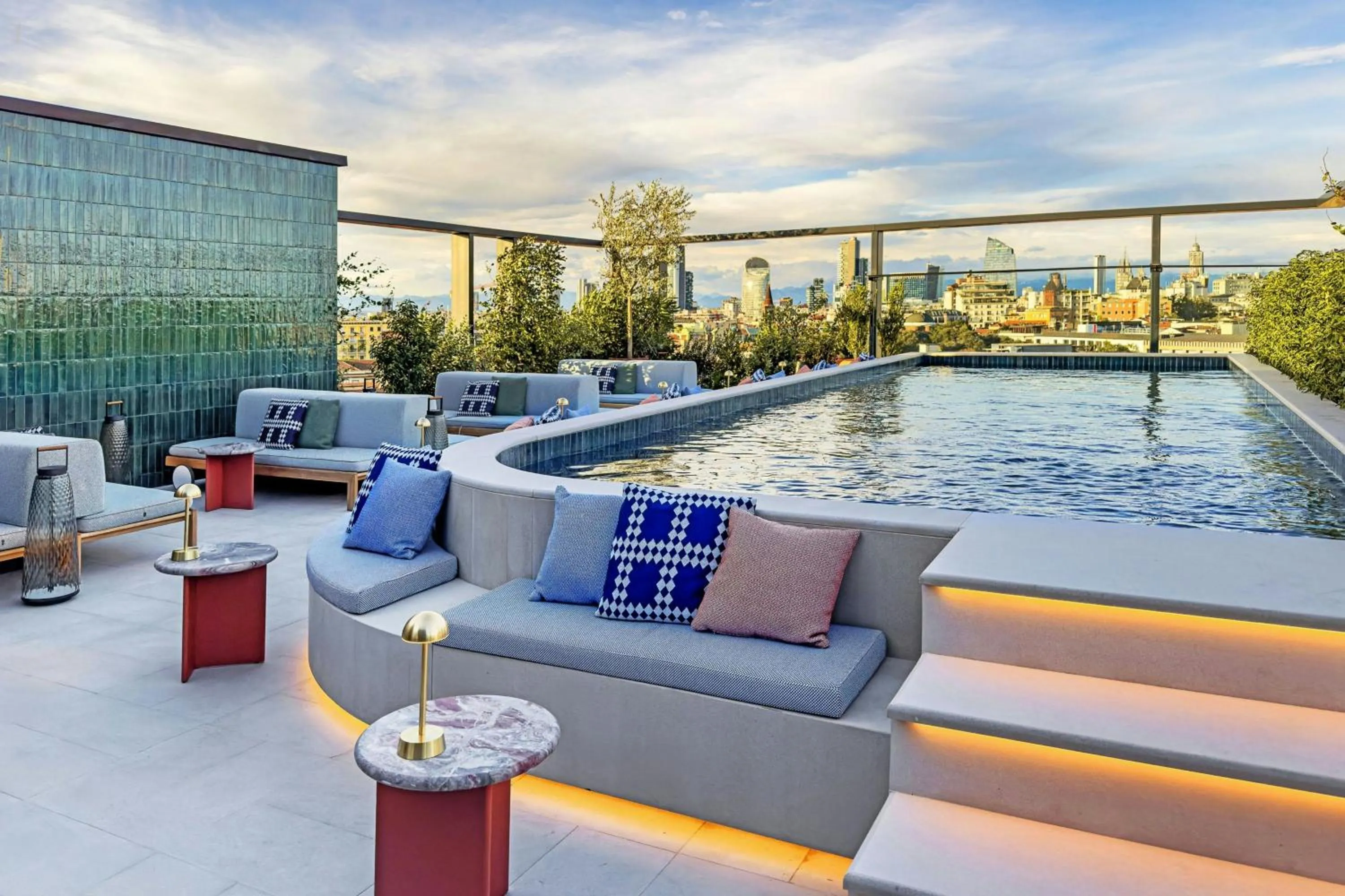 Swimming pool in Casa Brera, a Luxury Collection Hotel, Milan