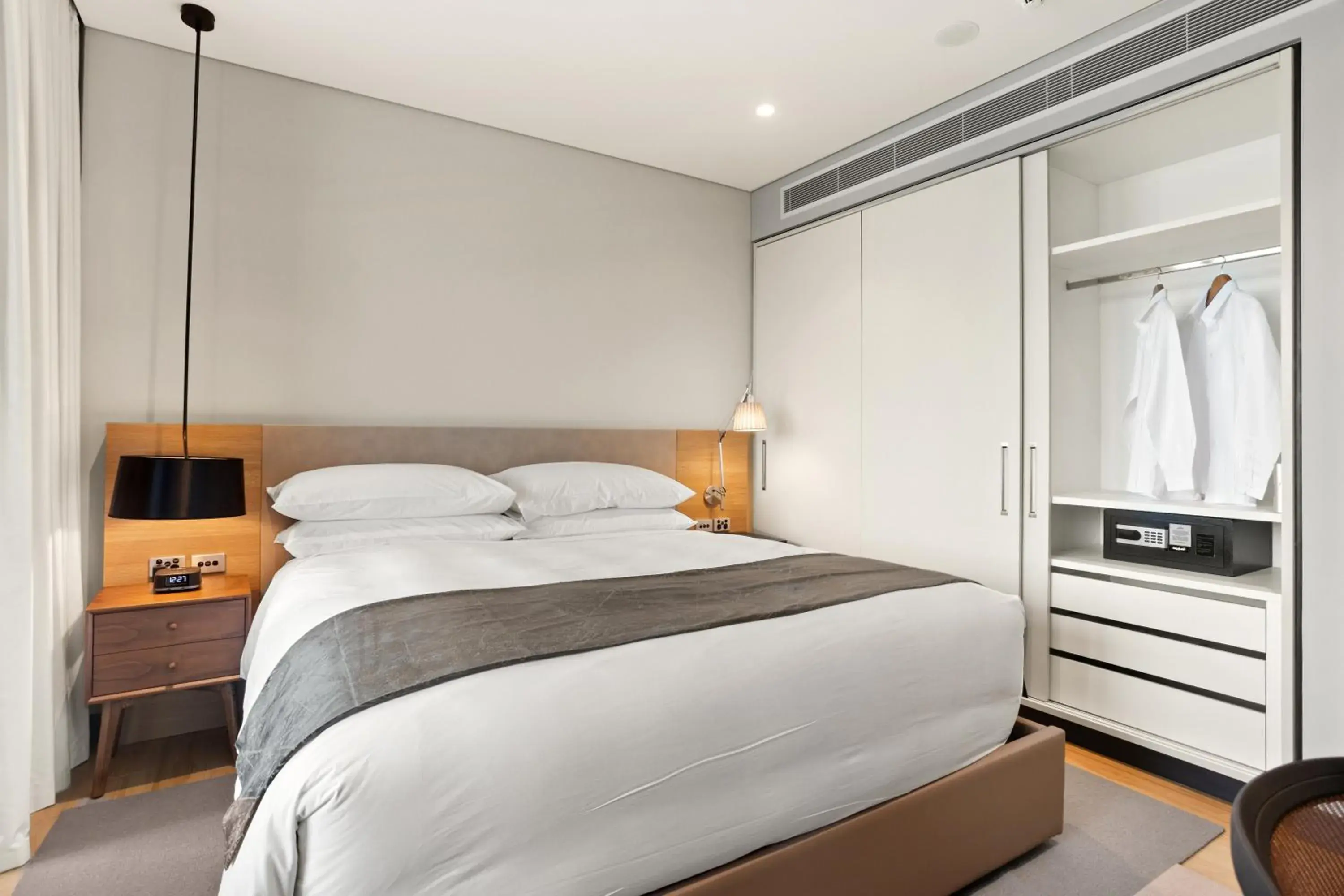 Bedroom, Bed in Marriott Executive Apartments Port Moresby Bedroom, Bed in Marriott Executive Apartments Port Moresby