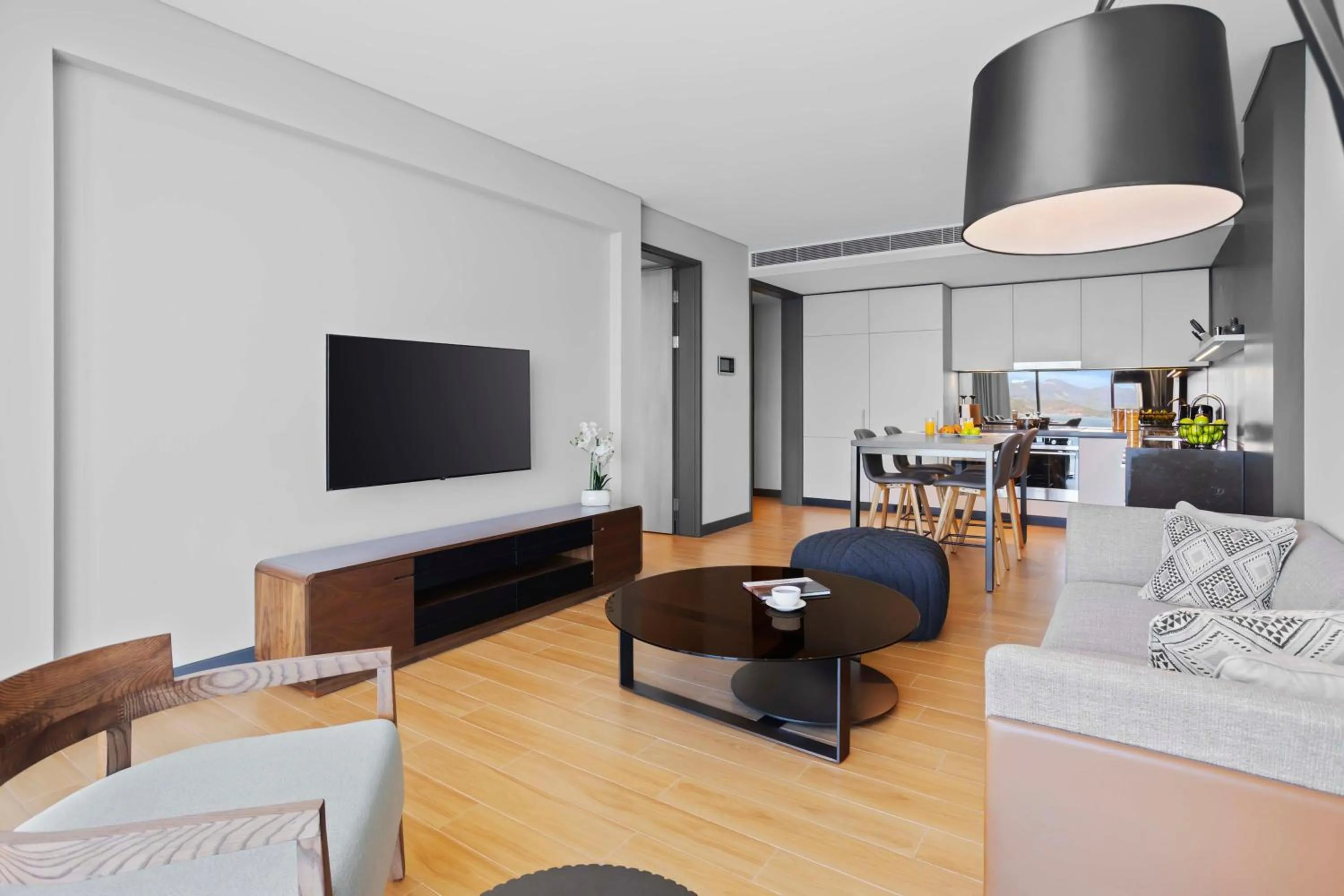 Lounge or bar in Marriott Executive Apartments Port Moresby