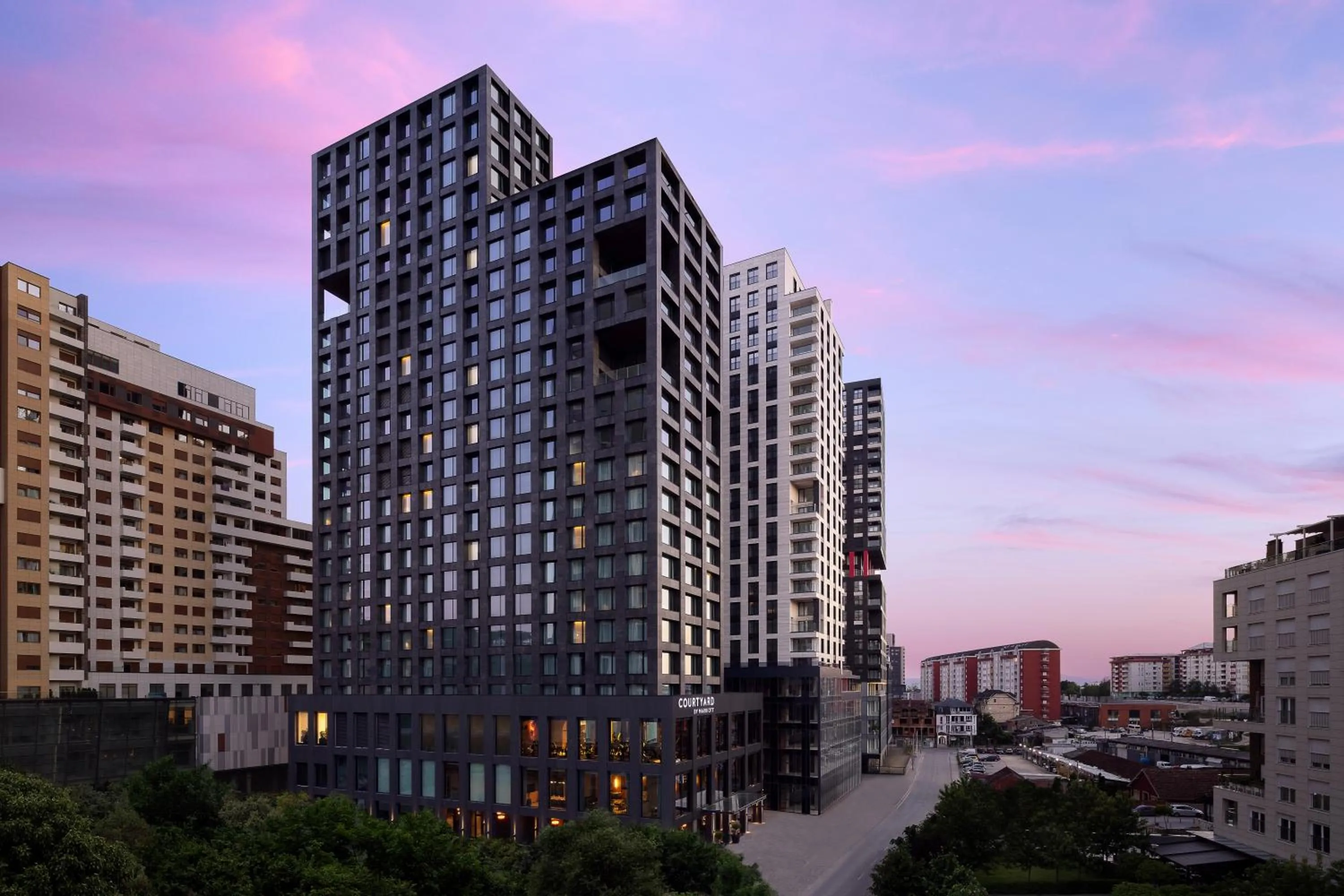 Property building in Courtyard by Marriott Prishtina