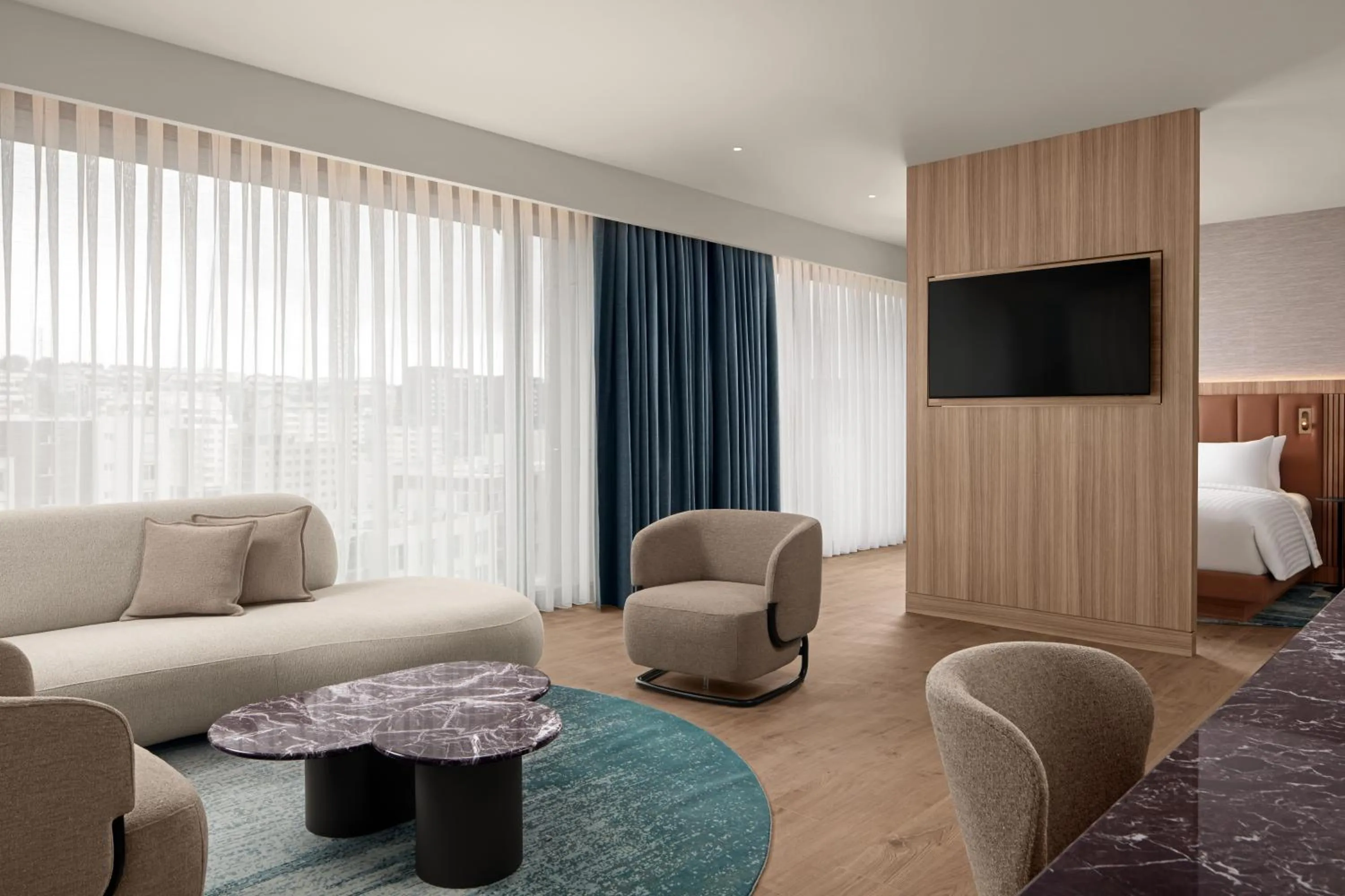 Photo of the whole room in Courtyard by Marriott Prishtina