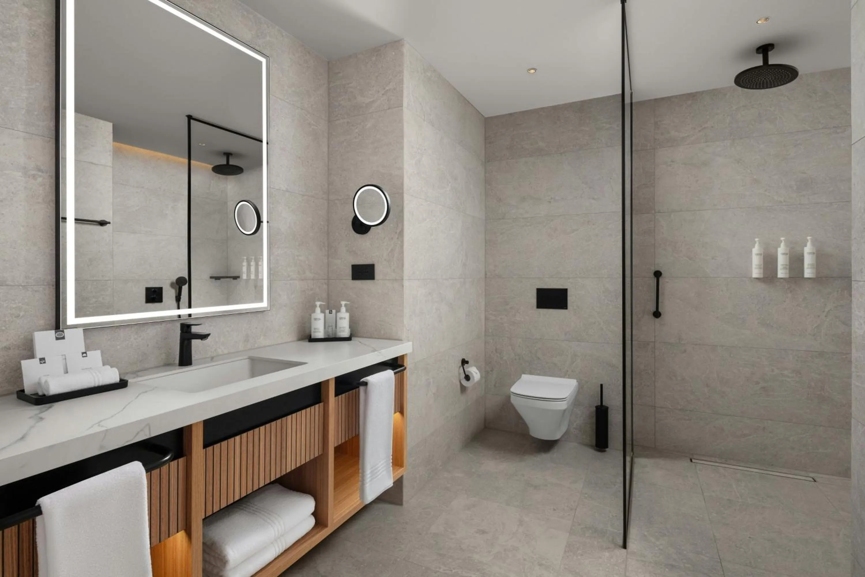 Bathroom in Courtyard by Marriott Prishtina