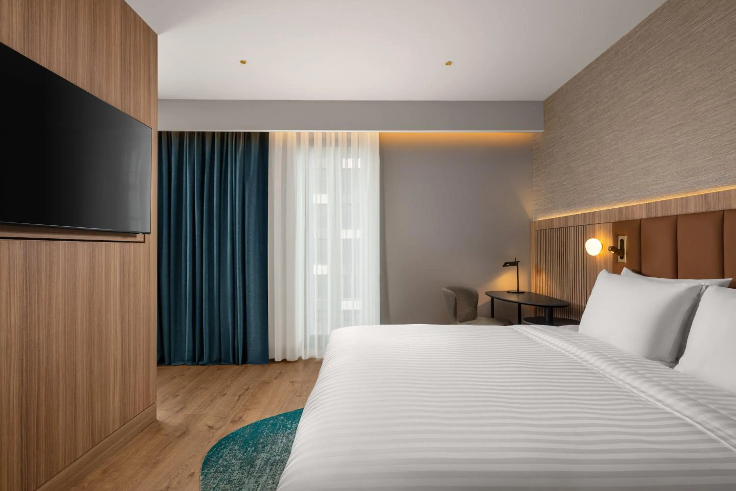 Bed in Courtyard by Marriott Prishtina