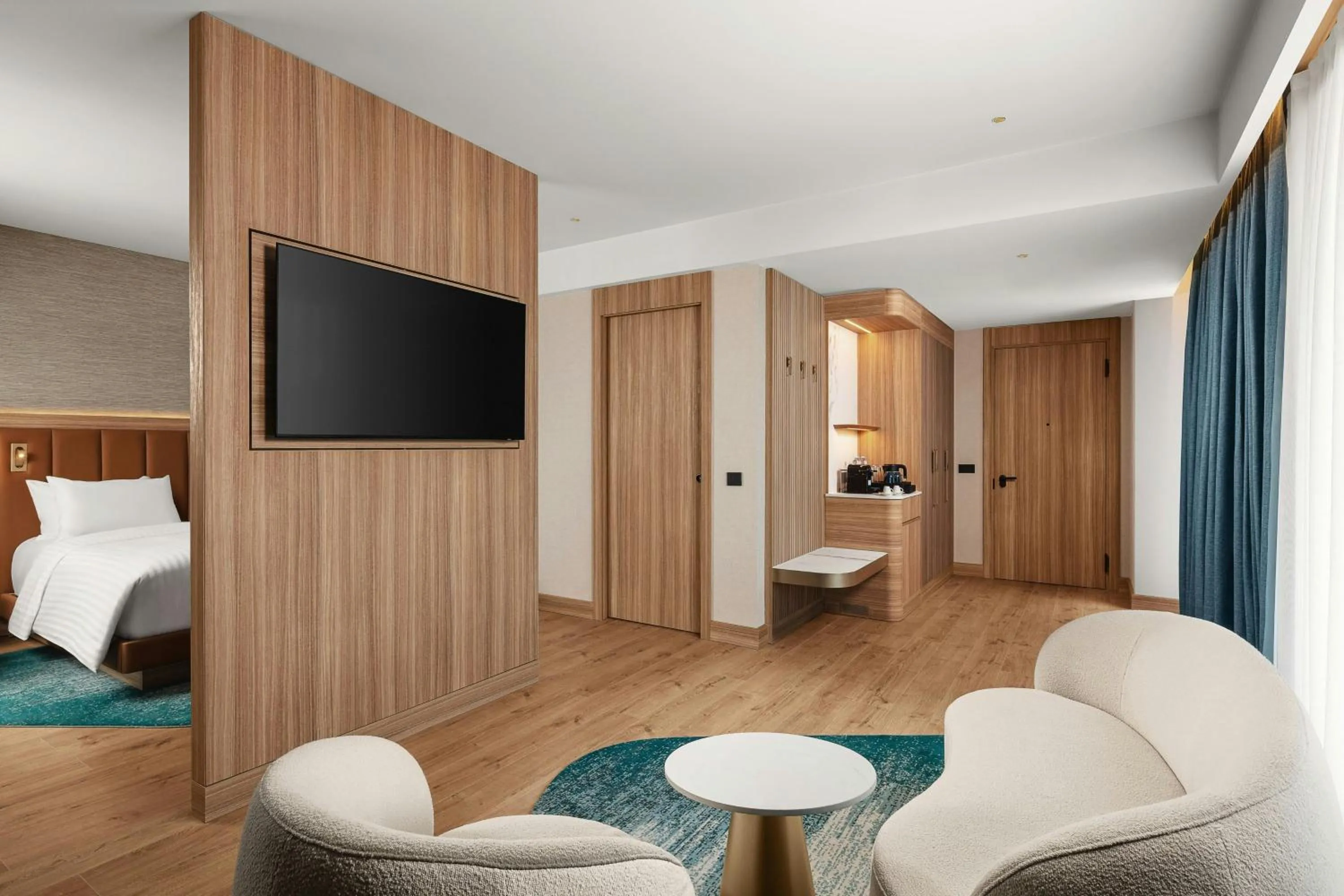 Photo of the whole room, Bed in Courtyard by Marriott Prishtina