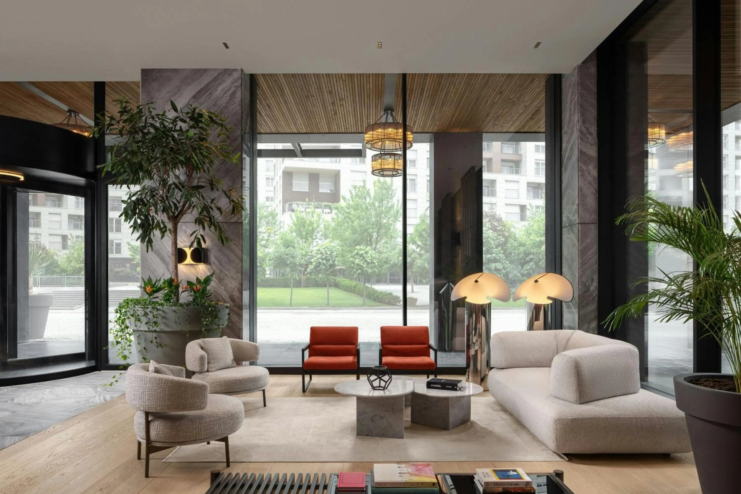 Lobby or reception in Courtyard by Marriott Prishtina