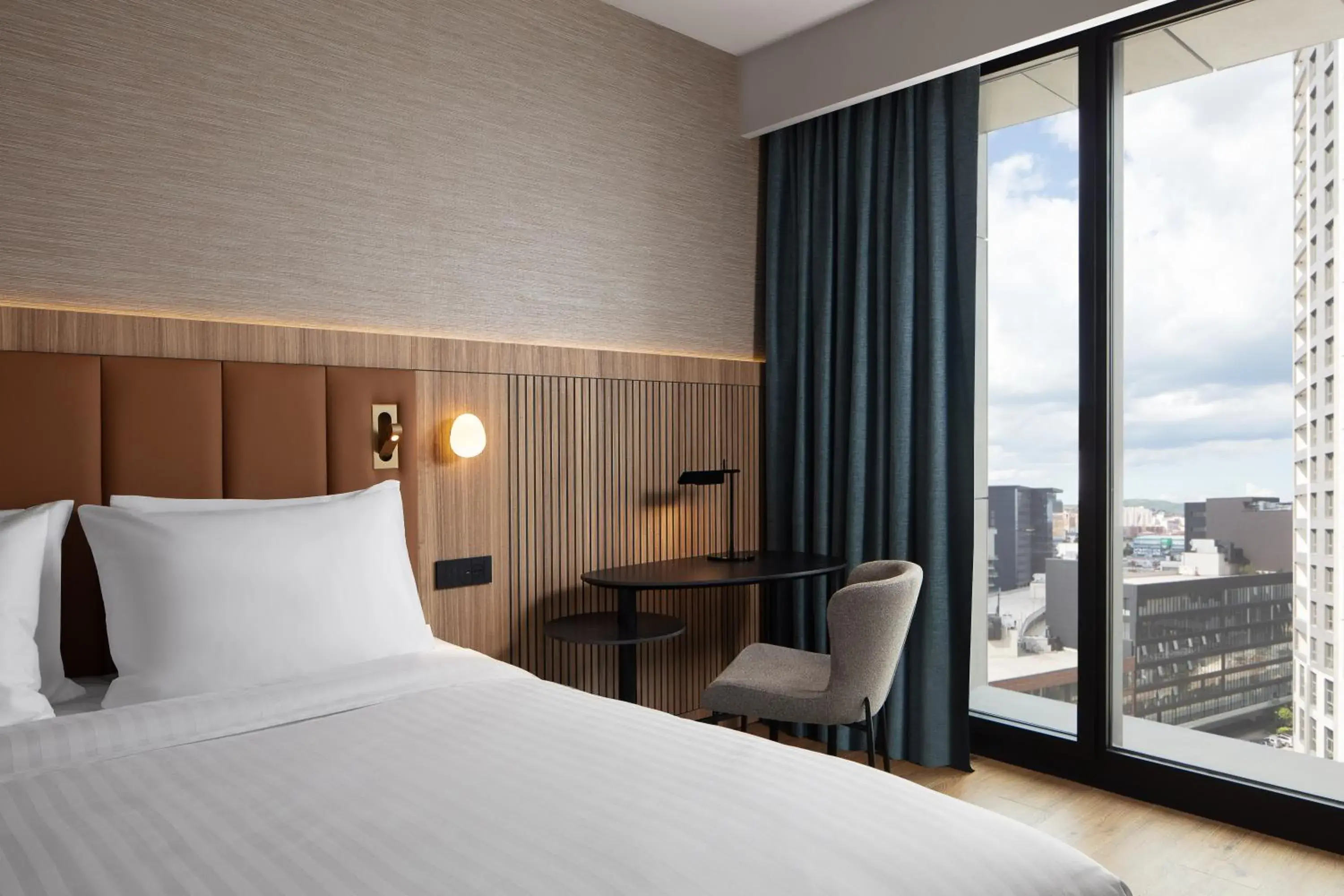 Standard King Room with City View in Courtyard by Marriott Prishtina Standard King Room with City View in Courtyard by Marriott Prishtina