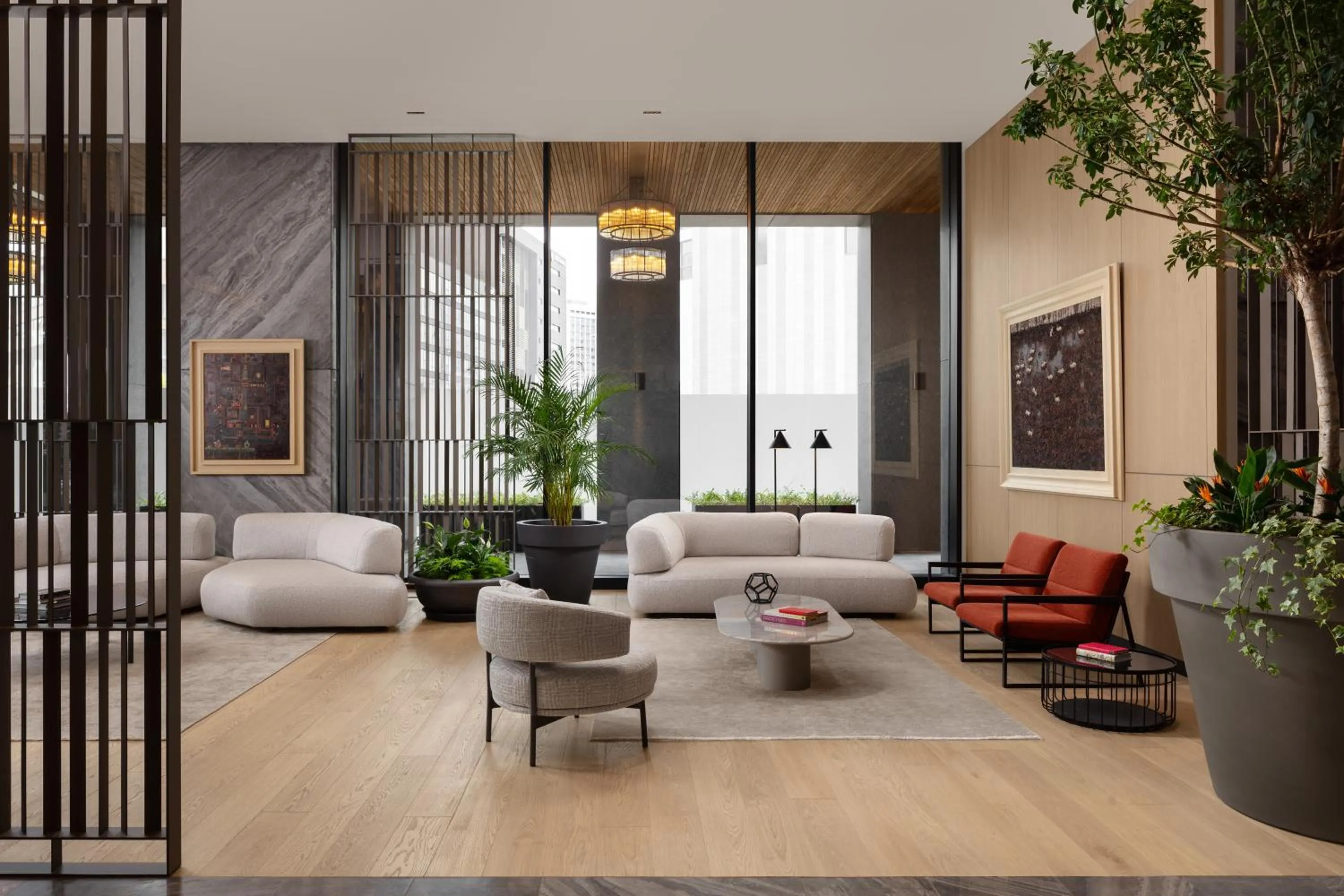 Lobby or reception in Courtyard by Marriott Prishtina