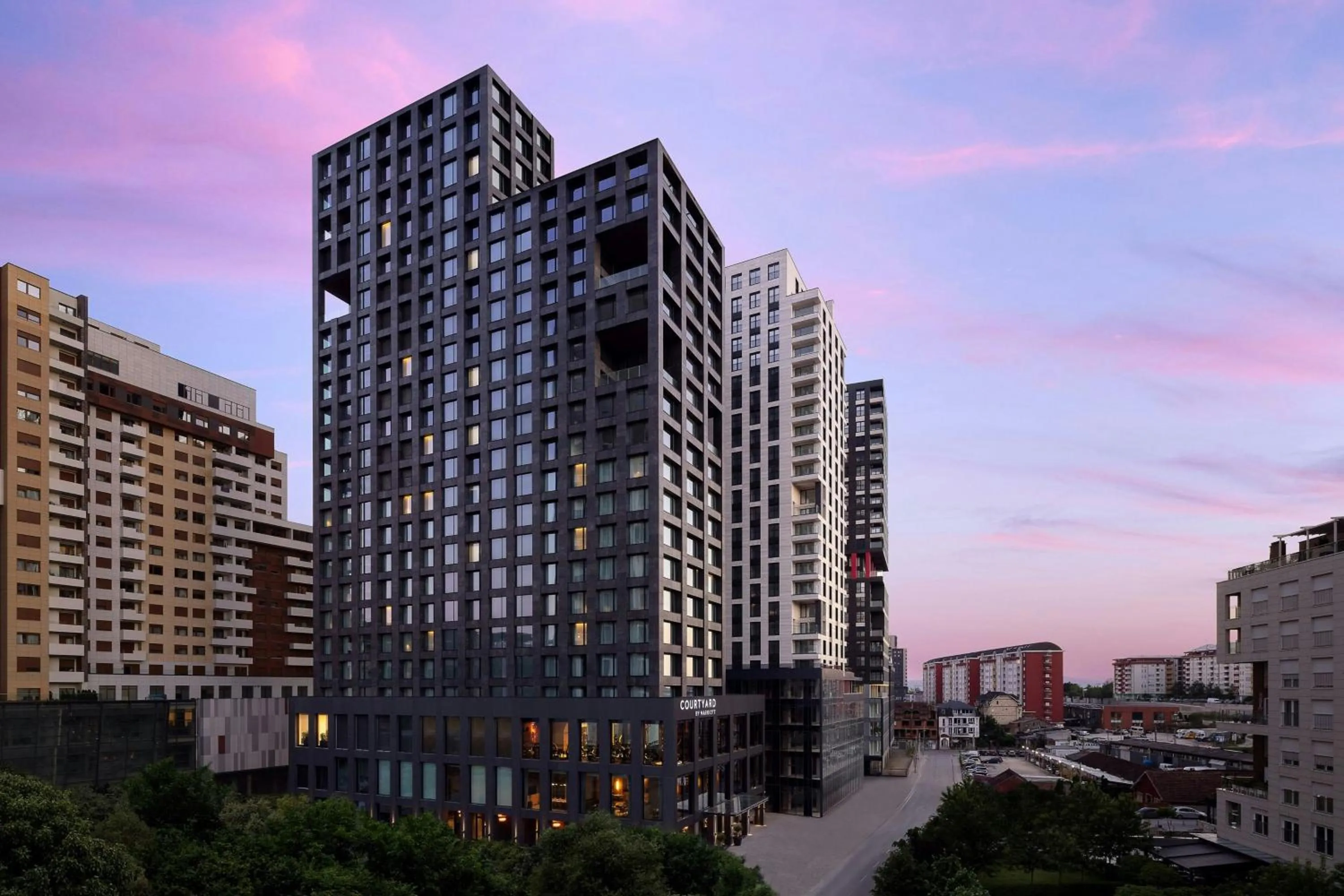 Property building in Courtyard by Marriott Prishtina