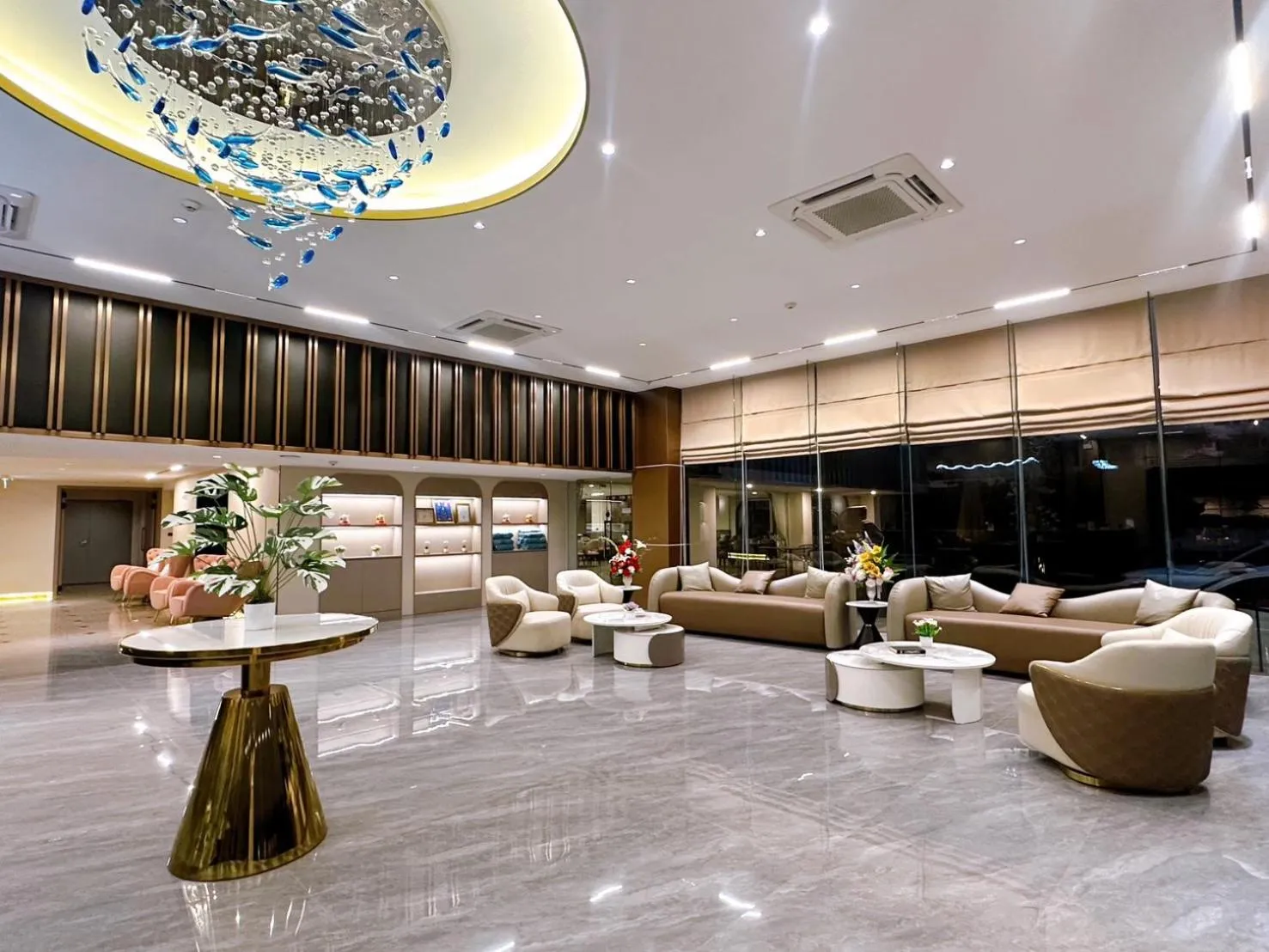 Lobby or reception in Miloft Suvarnabhumi Airport Hotel