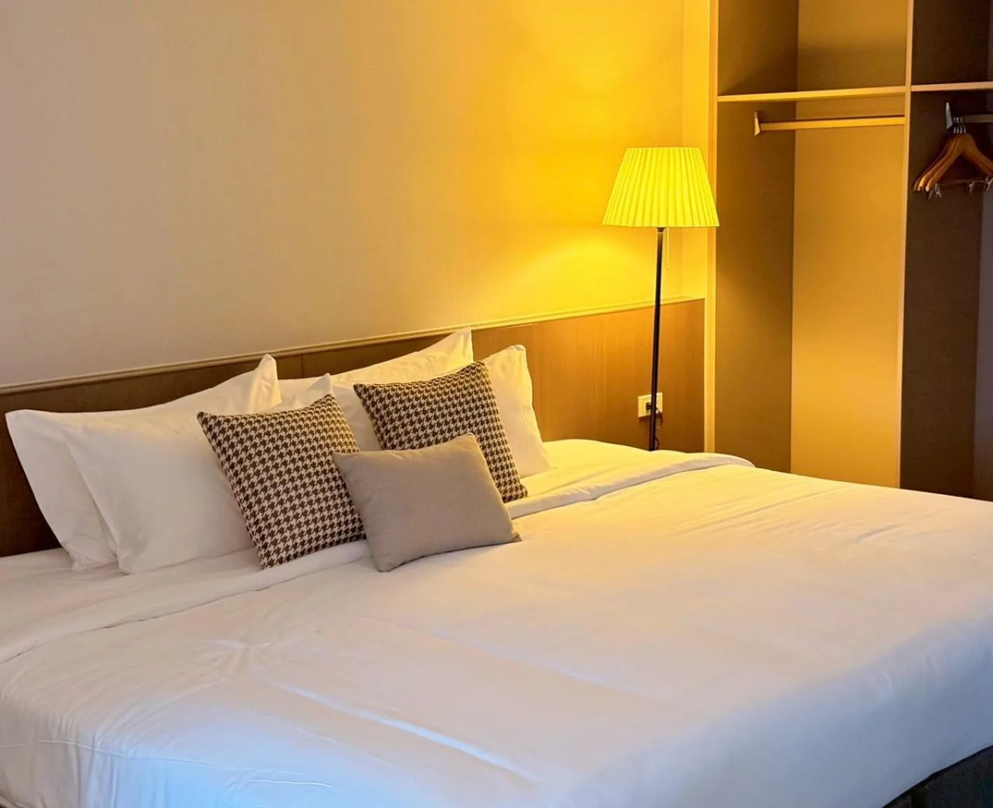 Bed in Miloft Suvarnabhumi Airport Hotel