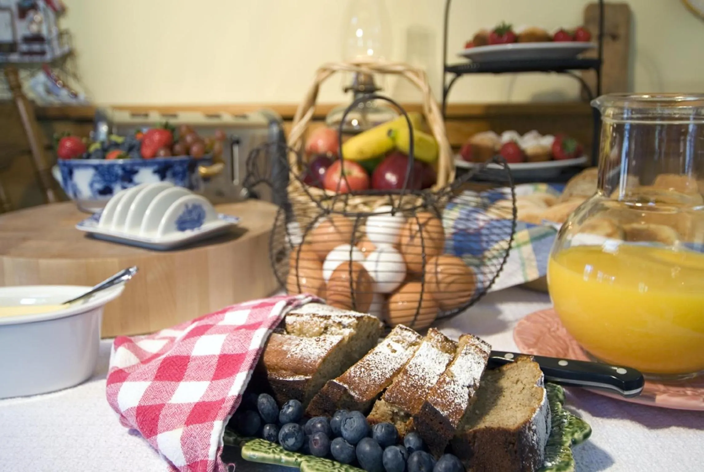 Food close-up in Revere Guest House