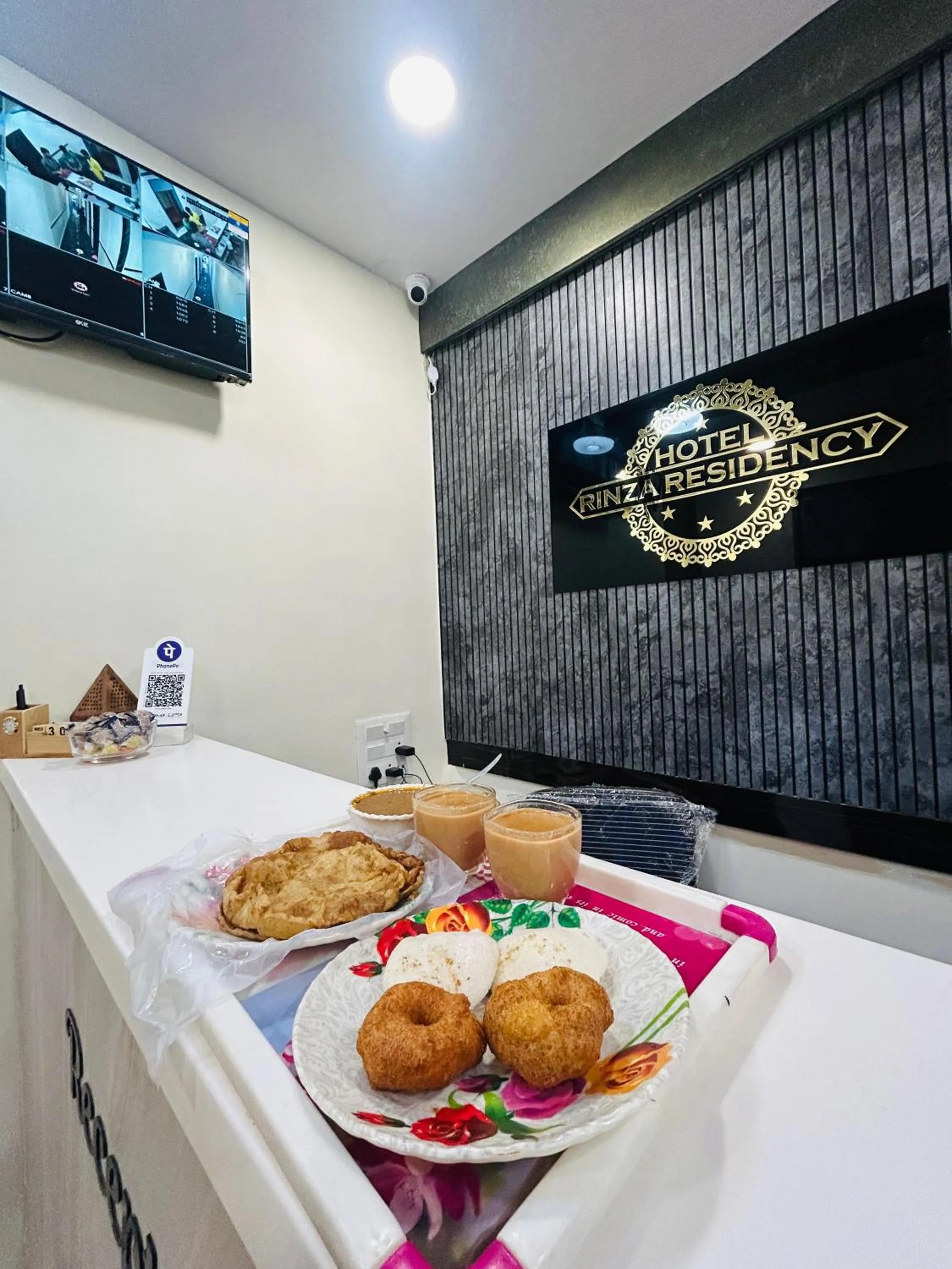 Breakfast in Hotel Rinza Residency